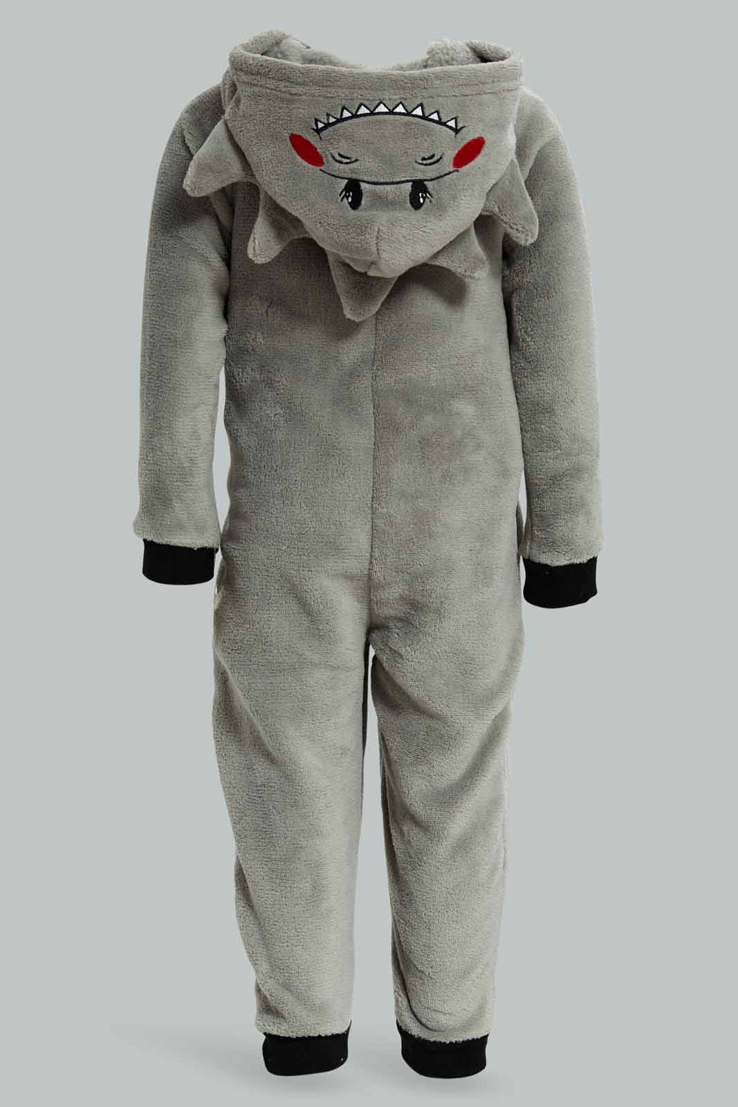 Redtag-Boys-Grey-Roar-Tigrr-Onesie-Fluffy-Zipper-Pj-Set-With-Hood-Category:Pyjama-Sets,-Colour:Grey,-Deals:New-In,-Dept:Boys,-Filter:Infant-Boys-(3-to-24-Mths),-INB-Pyjama-Sets,-New-In-INB-APL,-Non-Sale,-Section:Boys-(0-to-14Yrs),-W22B-Infant-Boys-