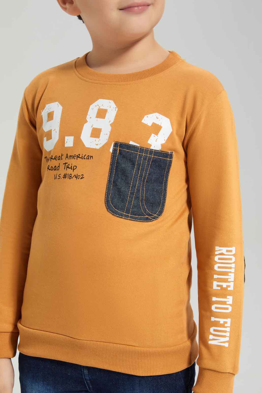 Redtag-Boys-Yellow-Denim-Pocket-Oversized-Sweatshirt-BOY-Sweatshirts,-Category:Sweatshirts,-Colour:Yellow,-Deals:New-In,-Dept:Boys,-Filter:Boys-(2-to-8-Yrs),-New-In-BOY-APL,-Non-Sale,-Section:Boys-(0-to-14Yrs),-W22B-Boys-2 to 8 Years