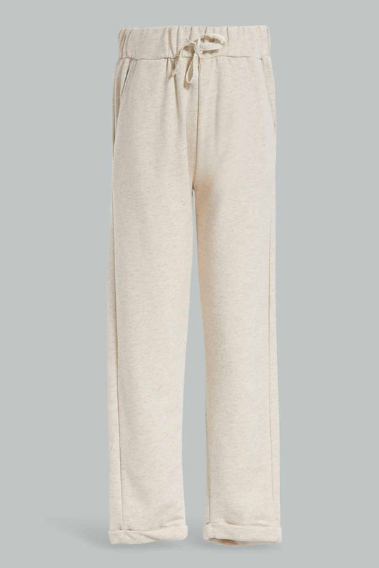 Redtag-Girls-Beige-Active-Pant-Category:Joggers,-Colour:Beige,-Deals:New-In,-Dept:Girls,-Filter:Girls-(2-to-8-Yrs),-GIR-Joggers,-New-In-GIR-APL,-Non-Sale,-Section:Girls-(0-to-14Yrs),-W22A-Girls-2 to 8 Years