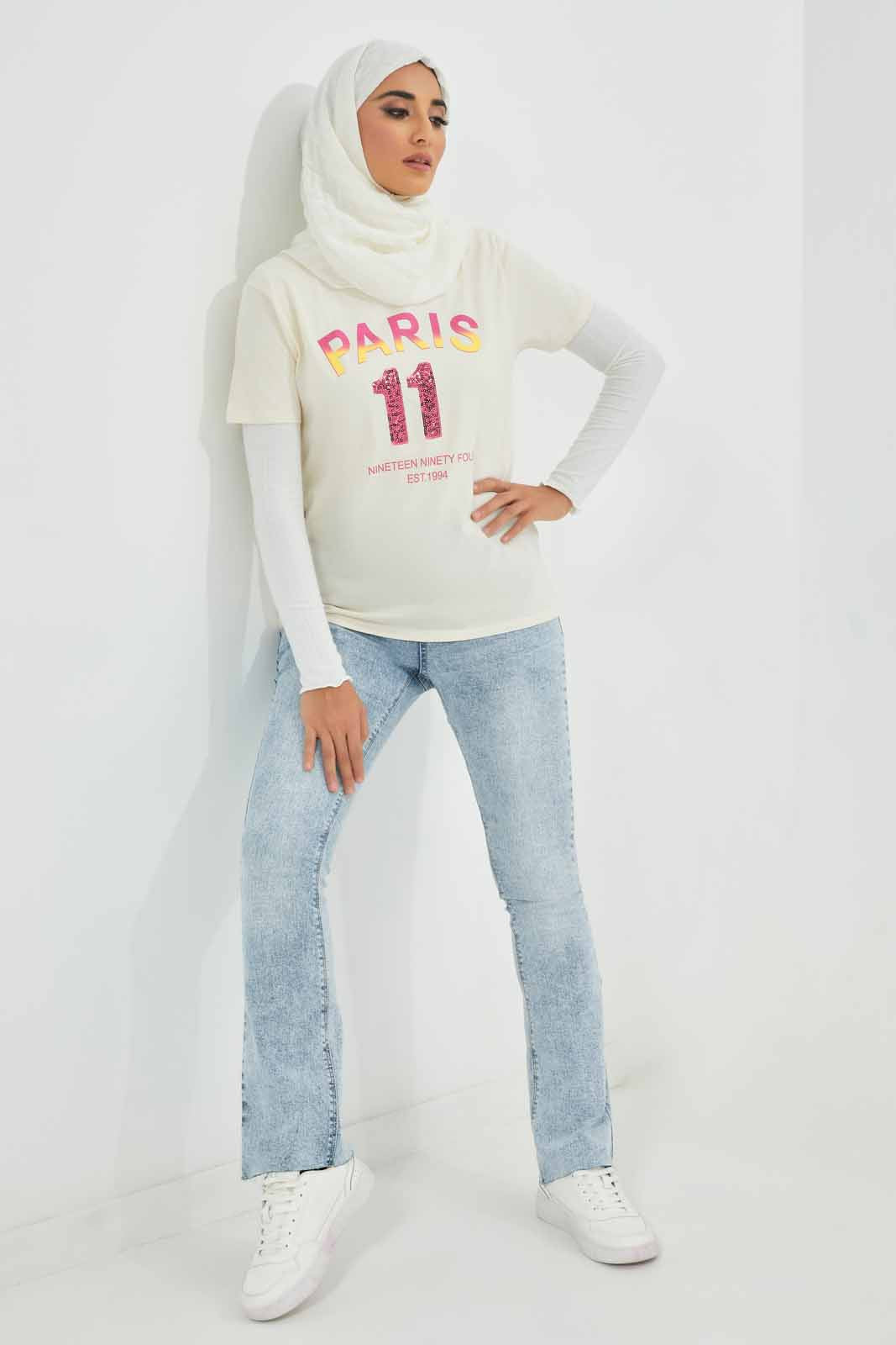 Redtag-Women-Light-Wash-Flared-Leg-Denims-Category:Jeans,-Colour:Light-Wash,-Deals:New-In,-Filter:Women's-Clothing,-LMC,-New-In-Women-APL,-Non-Sale,-Section:Women,-W22A,-Women-Jeans--
