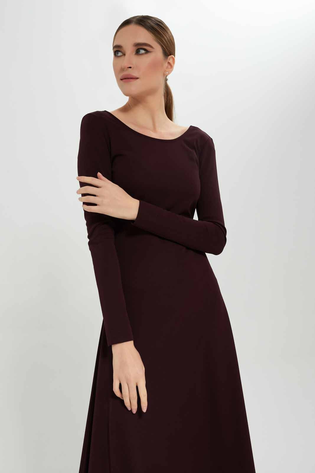 Redtag-Women-Assorted-Longsleeve-With-Back-Zip-Deatail-Dress-Category:Dresses,-Colour:Assorted,-Deals:New-In,-Dept:Ladieswear,-Filter:Women's-Clothing,-LEC,-LEC-Dresses,-New-In-LEC-APL,-Non-Sale,-S23A,-Section:Women-Women's-