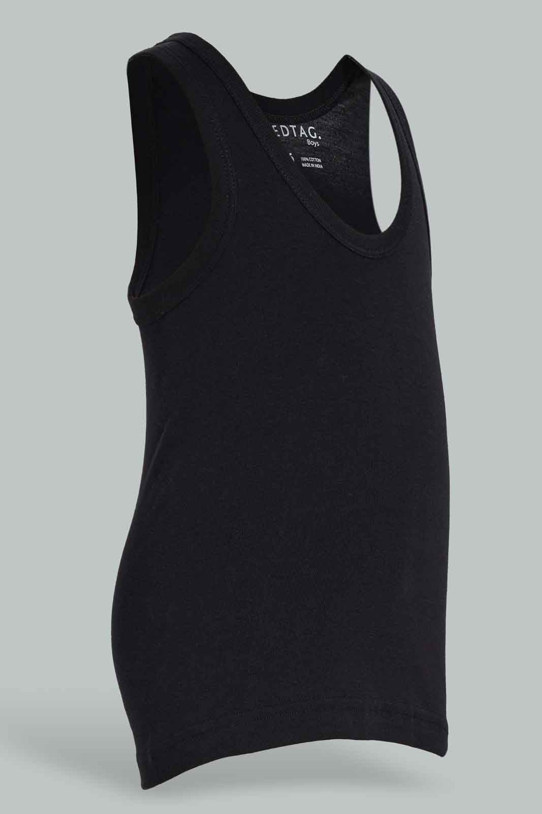Redtag-Boys-Black-2-Pack-Vest-Basic-365,-BOY-Vests,-Category:Vests,-Colour:Black,-Deals:New-In,-Dept:Boys,-ESS,-Filter:Boys-(2-to-8-Yrs),-New-In-BOY-APL,-Non-Sale,-Section:Boys-(0-to-14Yrs)-Boys-2 to 8 Years