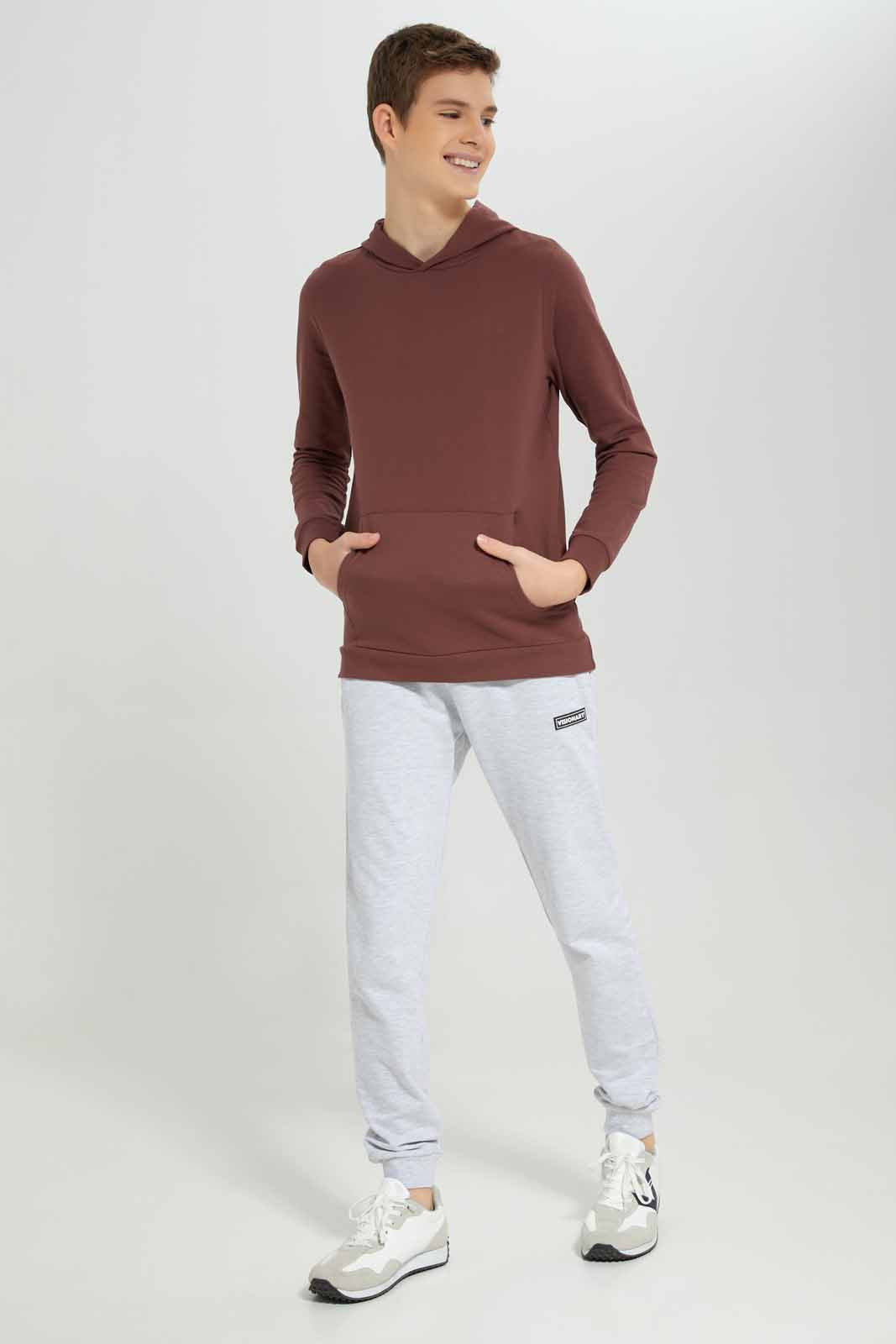 Redtag-Boys-Burgundy-Hooded-Sweatshirt-BSR-Sweatshirts,-Category:Sweatshirts,-Colour:Burgundy,-Deals:New-In,-Dept:Boys,-Filter:Senior-Boys-(8-to-14-Yrs),-New-In-BSR-APL,-Non-Sale,-Section:Boys-(0-to-14Yrs),-TBL,-W22B-Senior-Boys-9 to 14 Years