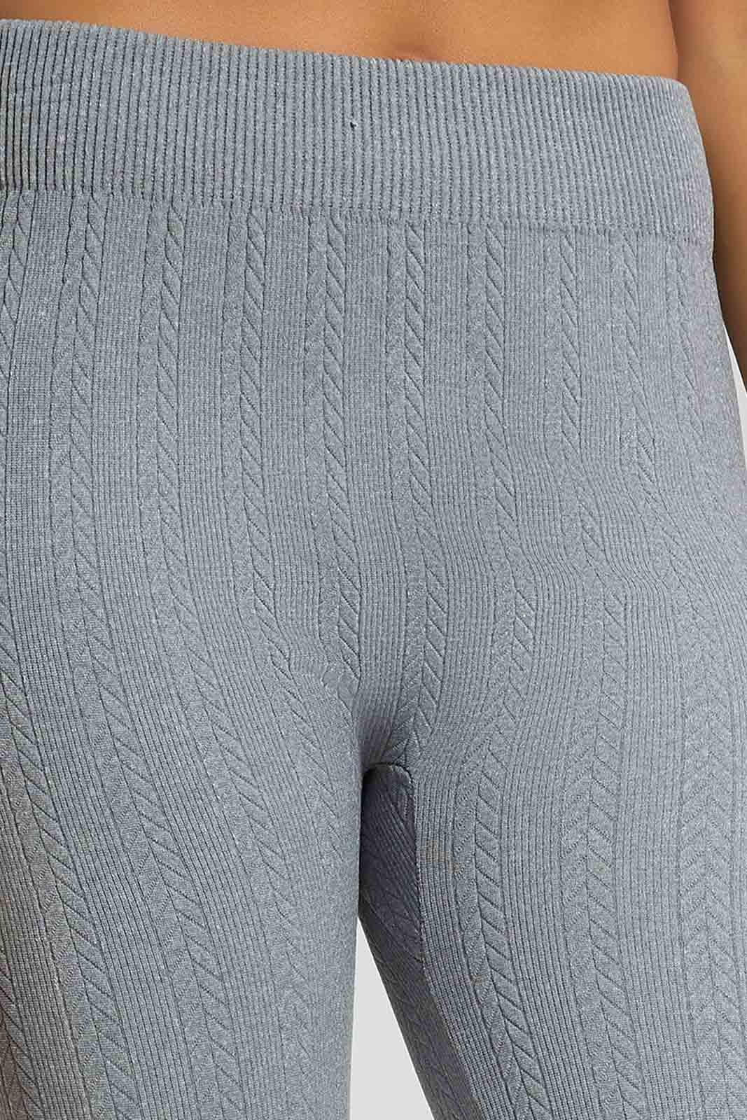 Redtag-Women-Grey-Jacquard-Legging-Category:Jeggings,-Colour:Grey,-Deals:New-In,-Filter:Women's-Clothing,-New-In-Women-APL,-Non-Sale,-Section:Women,-W22A,-Women-Jeggings-Women's-