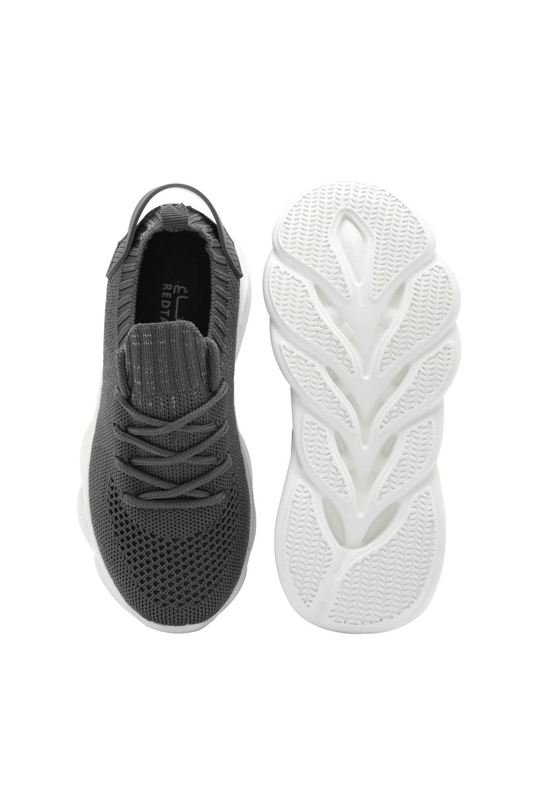 Redtag-Grey-Knit-Sneaker-BOY-Trainers,-Category:Trainers,-Colour:Grey,-Deals:New-In,-Dept:Boys,-Filter:Boys-Footwear-(3-to-5-Yrs),-New-In-BOY-FOO,-Non-Sale,-Section:Boys-(0-to-14Yrs),-W22B-Boys-3 to 5 Years