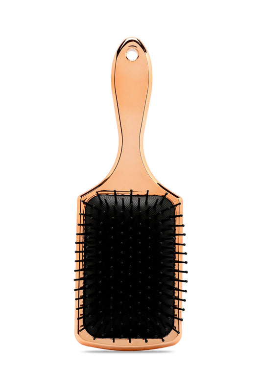 Redtag-Gold-Hair-Brush-Category:Hair-Accessories,-Colour:Gold,-Filter:Travel-Accessories,-IMP-Hair-Accessories,-New-In,-New-In-IMP-ACC,-Non-Sale,-S23A,-Section:Homewares-Check-