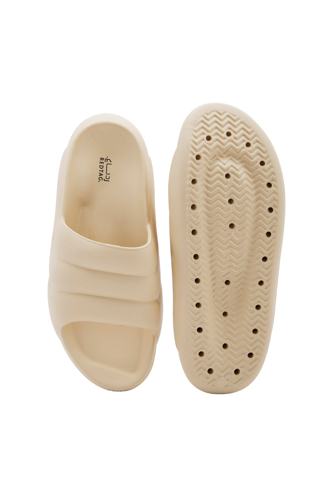 Redtag-Beige-Moulded-Platform-Slide-Category:Flip-Flops,-Colour:Beige,-Deals:New-In,-Dept:Menswear,-Filter:Men's-Footwear,-Men-Flip-Flops,-New-In-Men-FOO,-Non-Sale,-Section:Men,-W22B-Men's-