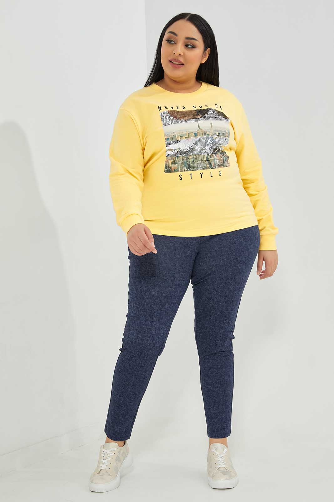 Redtag-Women-Lilac-Ladies-Plus-Printed-Sweatshirt-Category:Sweatshirts,-Colour:Lilac,-Deals:New-In,-Filter:Plus-Size,-LDP-Sweatshirts,-New-In-LDP-APL,-Non-Sale,-Section:Women,-TBL,-W22B-Women's-