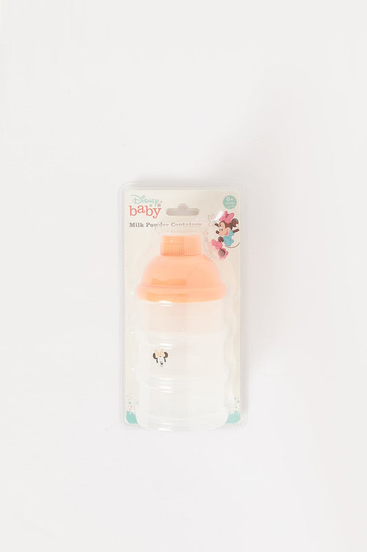 Redtag-Pink/White-Minnie-Milk-Powder-Dispenser-Category:Newborn-Accessories,-CHR,-CHR:CHR,-Colour:Pink,-Deals:New-In,-Dept:New-Born,-Filter:Newborn-Accessories,-H1:ACC,-H2:NBN,-H3:NUF,-H4:NUF,-NBN-Newborn-Accessories,-New-In,-New-In-NBN-ACC,-Non-Sale,-S23A,-Season:S23B,-Section:Boys-(0-to-14Yrs),-Style:INFANT-FEEDING-New-Born-Baby-