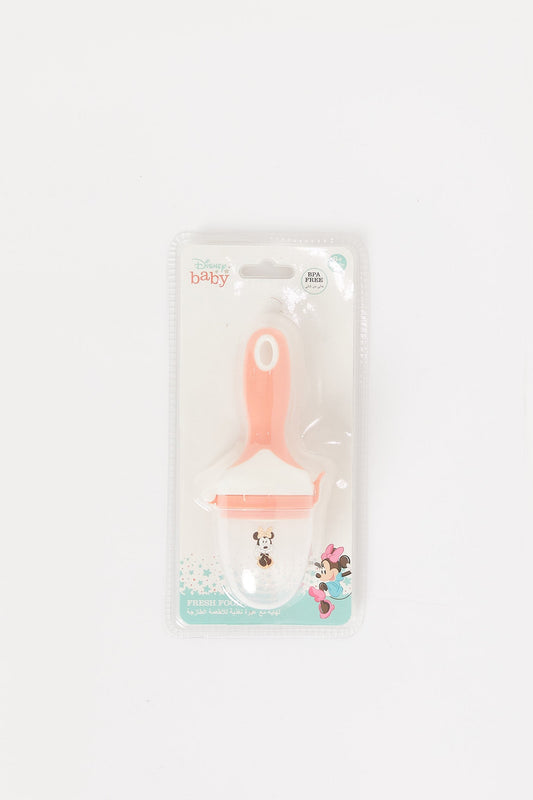 Redtag-Pink/White-Minnie-Liquid-Pulp-Silicon-Fresh-Food-Feeder-Pacifier-Category:Newborn-Accessories,-CHR,-CHR:CHR,-Colour:Pink,-Deals:New-In,-Dept:New-Born,-Filter:Newborn-Accessories,-H1:ACC,-H2:NBN,-H3:NUF,-H4:NUF,-NBN-Newborn-Accessories,-New-In,-New-In-NBN-ACC,-Non-Sale,-S23A,-Season:S23B,-Section:Boys-(0-to-14Yrs),-Style:INFANT-FEEDING-New-Born-Baby-