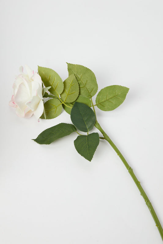 Redtag-White-Artificial-Single-Rose-Stick-Category:Plants-&-Flowers,-Colour:Pink,-Deals:New-In,-Dept:Home,-Filter:Home-Decor,-H1:HMW,-H2:HOM,-H3:DEA,-H4:DCA,-HMW-HOM-Decorative-Accessories,-New-In-HMW-HOM,-Non-Sale,-Promo:PERIGOLD,-S23A,-Season:S23B,-Section:Homewares,-Style:FLOWER-STICK-Home-Decor-