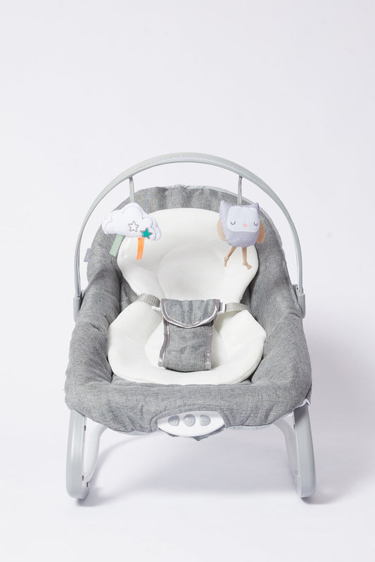 Redtag-Grey-Baby-Electric-Rocker-Category:Baby-Carriers-and-Car-Seats,-Colour:Grey,-Deals:New-In,-Dept:New-Born,-Filter:Newborn-Accessories,-NBN-Baby-Carriers-and-Car-Seats,-New-In,-New-In-NBN-ACC,-Non-Sale,-S23A,-Section:Boys-(0-to-14Yrs)-New-Born-Baby-