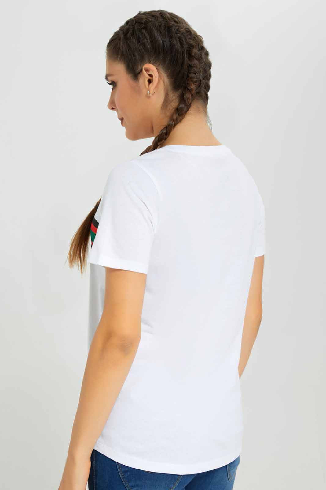 Redtag-Women-Blue-Portugal-Placement-Print-Active-T-Shirt-Category:T-Shirts,-Colour:Blue,-Deals:New-In,-Filter:Women's-Clothing,-FWC,-New-In-Women-APL,-Non-Sale,-Section:Women,-W22B,-Women-T-Shirts-Women's-