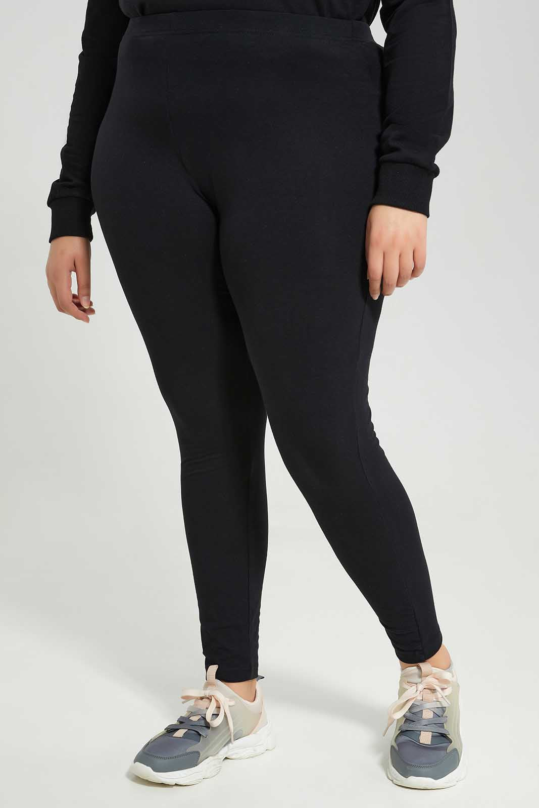 Redtag-Women--Basic-Leggings-Category:Leggings,-Colour:Black,-Deals:New-In,-Filter:Plus-Size,-LDP-Leggings,-New-In-LDP-APL,-Non-Sale,-Section:Women,-TBL,-W22B-Women's-