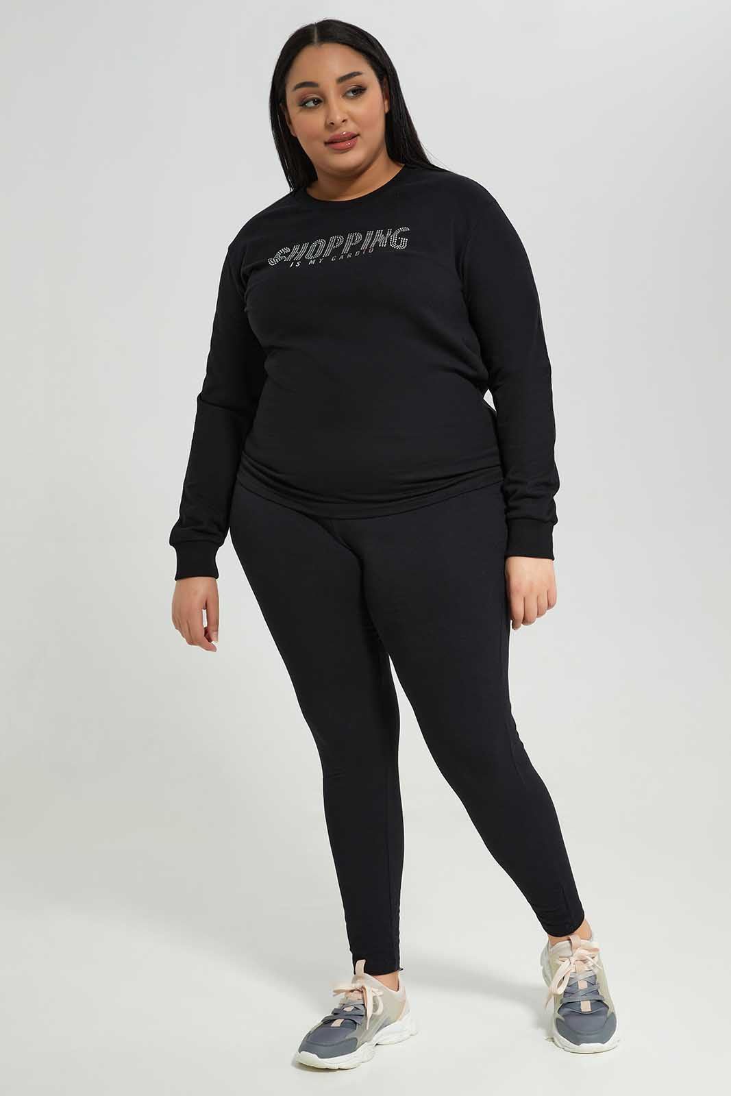Redtag-Women--Basic-Leggings-Category:Leggings,-Colour:Black,-Deals:New-In,-Filter:Plus-Size,-LDP-Leggings,-New-In-LDP-APL,-Non-Sale,-Section:Women,-TBL,-W22B-Women's-