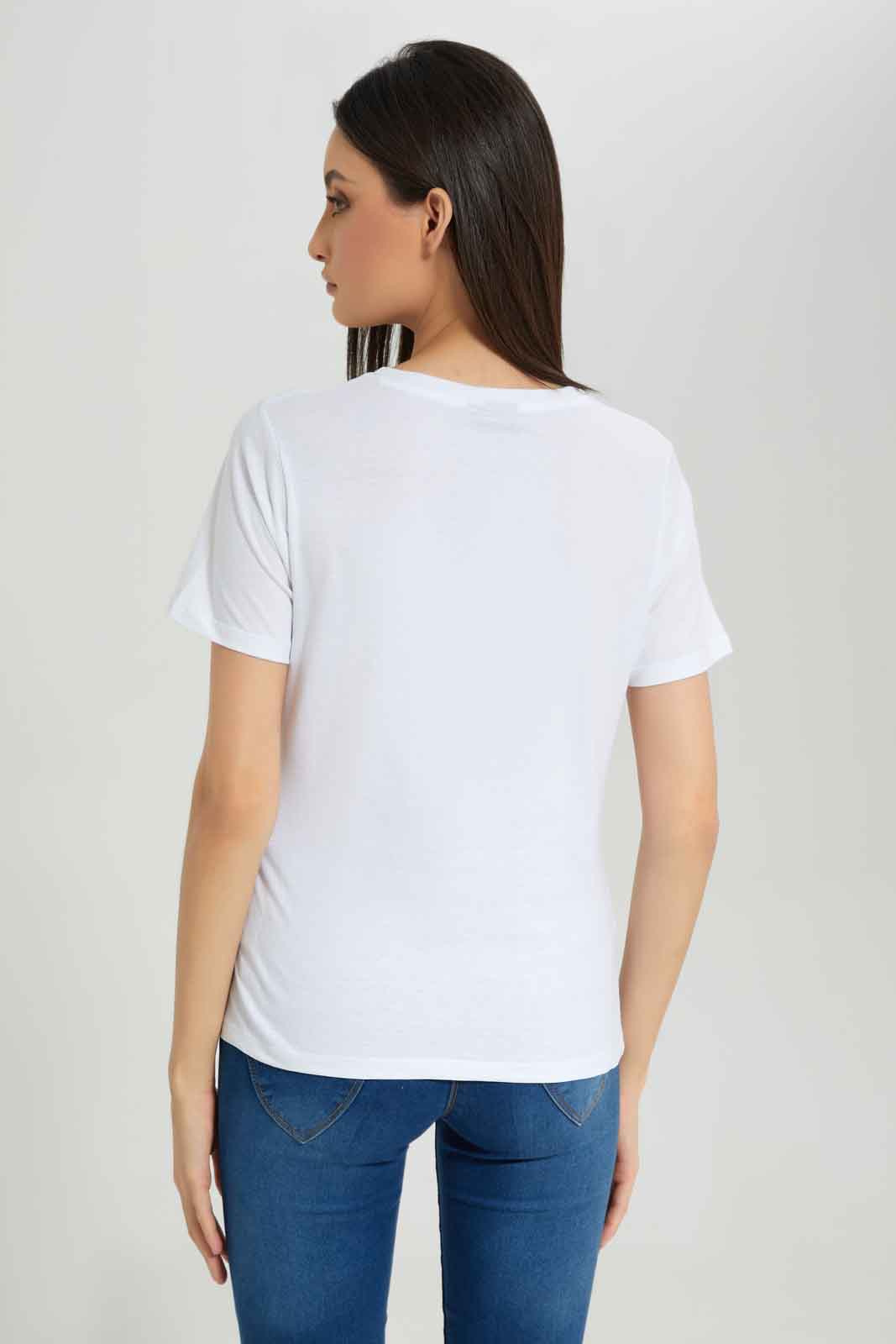 Redtag-Women-White-Minnie-Printed-T-Shirt-Category:T-Shirts,-CHA,-Colour:White,-Deals:New-In,-Dept:Ladieswear,-Filter:Women's-Clothing,-New-In-Women-APL,-Non-Sale,-Section:Women,-TBL,-W22A,-Women-T-Shirts-Women's-