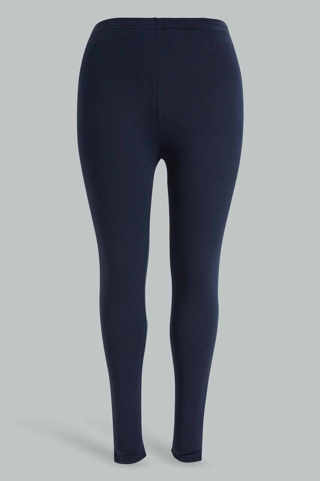 Redtag-Plus-Size-Women-Navy-Basic-Legging-2FOR49,-Category:Leggings,-Colour:Navy,-Deals:2-FOR-49,-Deals:New-In,-Dept:Ladieswear,-Filter:Plus-Size,-LDP-Leggings,-New-In-LDP-APL,-Non-Sale,-Section:Women,-TBL,-W22B-Women's-