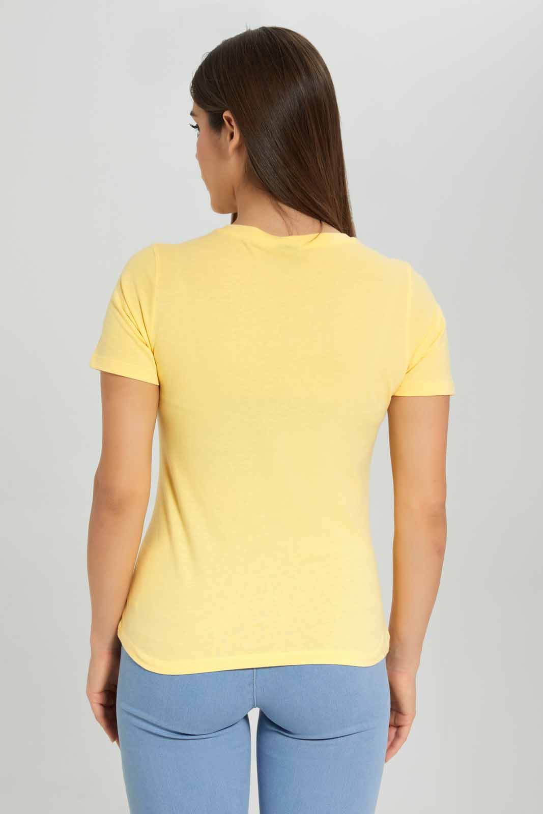 Redtag-Women-Yellow-Winnie-The-Pooh-Printed-T-Shirt-Category:T-Shirts,-CHA,-Colour:Yellow,-Deals:New-In,-Dept:Ladieswear,-Filter:Women's-Clothing,-New-In-Women-APL,-Non-Sale,-Section:Women,-TBL,-W22A,-Women-T-Shirts-Women's-