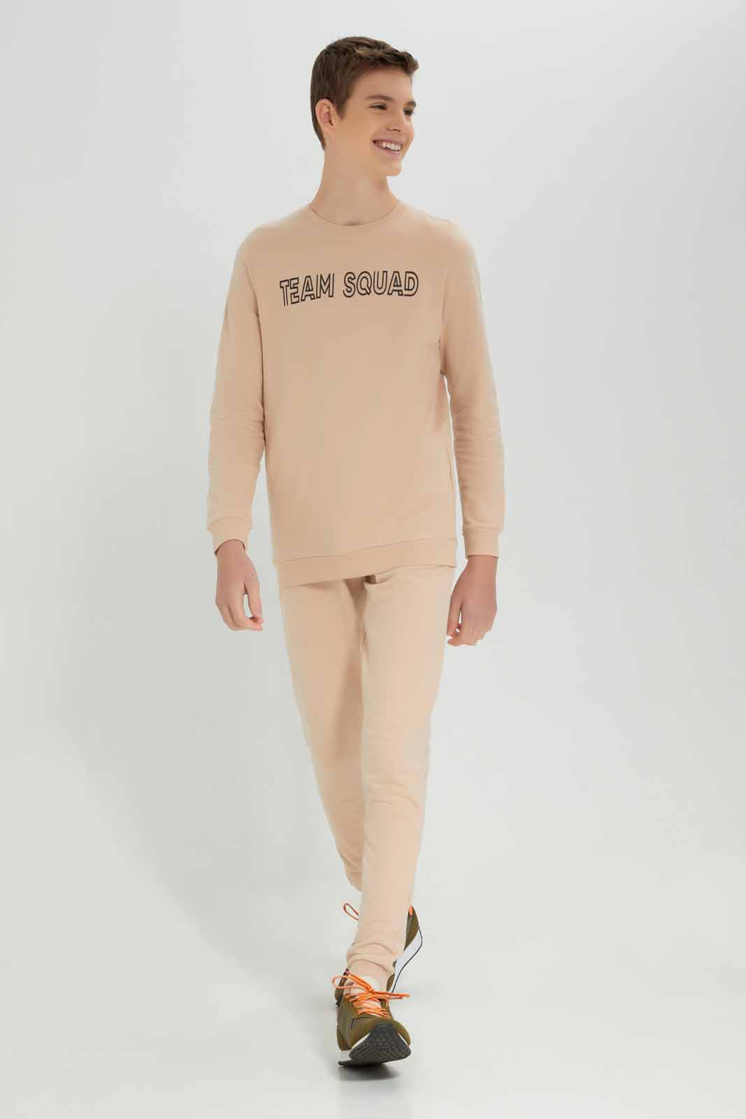 Redtag-Boys-Beige-Nyc-Jogging-Suit-BSR-Jog-Sets,-Category:Jog-Sets,-Colour:Beige,-Deals:New-In,-Filter:Senior-Boys-(8-to-14-Yrs),-New-In-BSR-APL,-Non-Sale,-Section:Boys-(0-to-14Yrs),-W22B-Senior-Boys-9 to 14 Years
