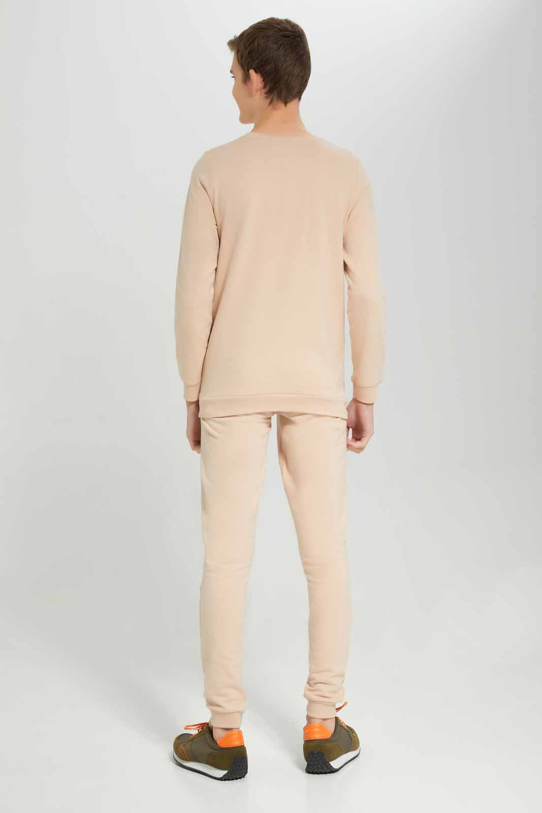 Redtag-Boys-Beige-Nyc-Jogging-Suit-BSR-Jog-Sets,-Category:Jog-Sets,-Colour:Beige,-Deals:New-In,-Filter:Senior-Boys-(8-to-14-Yrs),-New-In-BSR-APL,-Non-Sale,-Section:Boys-(0-to-14Yrs),-W22B-Senior-Boys-9 to 14 Years