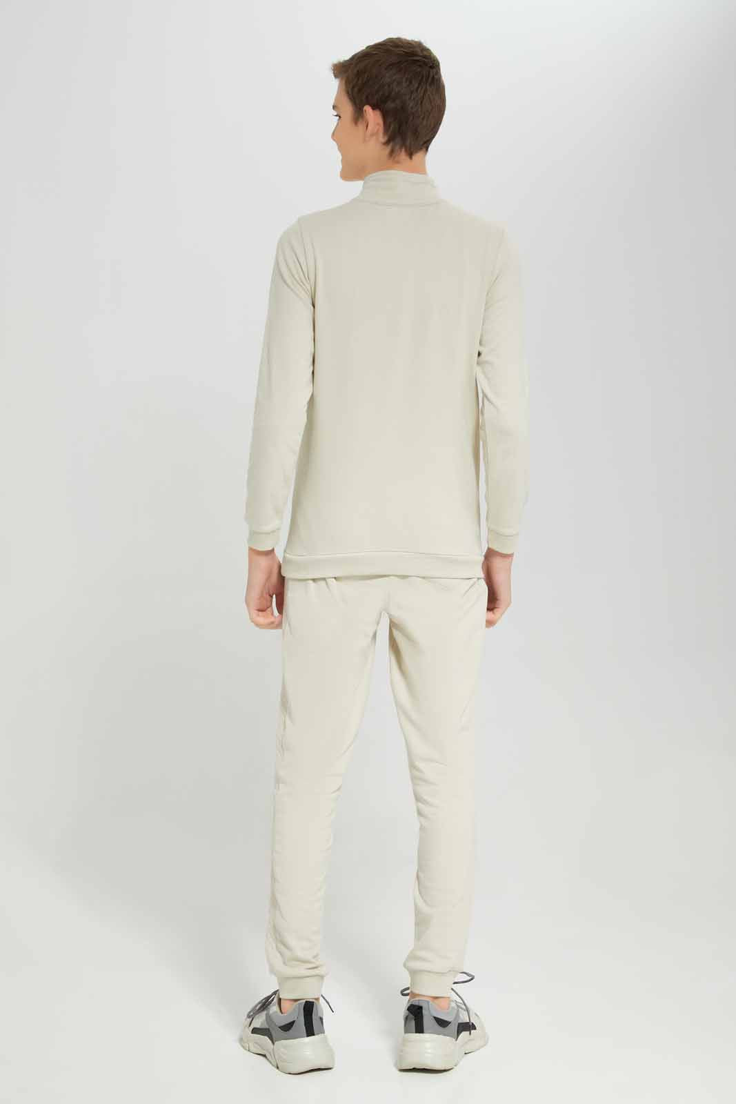 Redtag-Boys-Ecru-Quilted-Jogging-Suit-BSR-Jog-Sets,-Category:Jog-Sets,-Colour:Ecru,-Deals:New-In,-Filter:Senior-Boys-(8-to-14-Yrs),-New-In-BSR-APL,-Non-Sale,-Section:Boys-(0-to-14Yrs),-W22B-Senior-Boys-9 to 14 Years