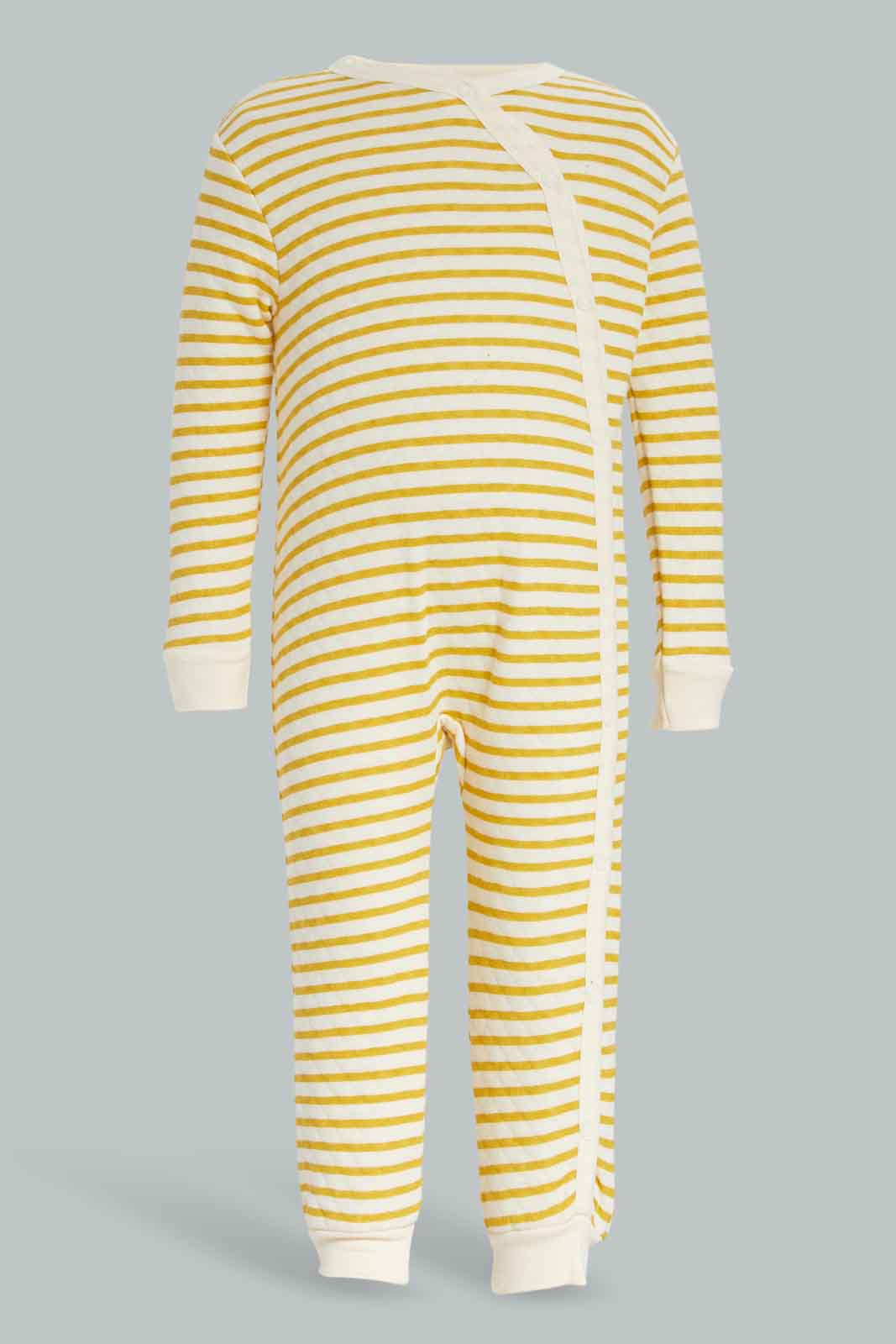 Redtag-White-Giraffe-2Pc-Sleep-Suit-Pack-Category:Rompers,-Colour:Assorted,-Deals:New-In,-Filter:Baby-(0-to-12-Mths),-NBF-Rompers,-New-In-NBF-APL,-Non-Sale,-Section:Boys-(0-to-14Yrs),-W22B-Baby-0 to 12 Months