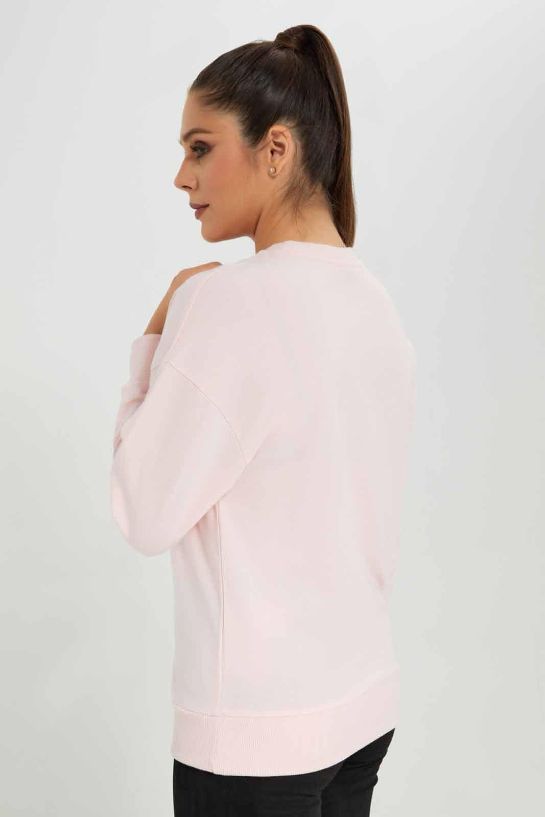 Redtag-Women-Pink-Lilo-&-Stitch-Printed-Character-Sweatshirt-(blank),-Category:Sweatshirts,-Colour:Apricot,-Deals:New-In,-Filter:Women's-Clothing,-New-In-Women-APL,-Non-Sale,-Section:Women,-W22B,-Women-Sweatshirts-Women's-