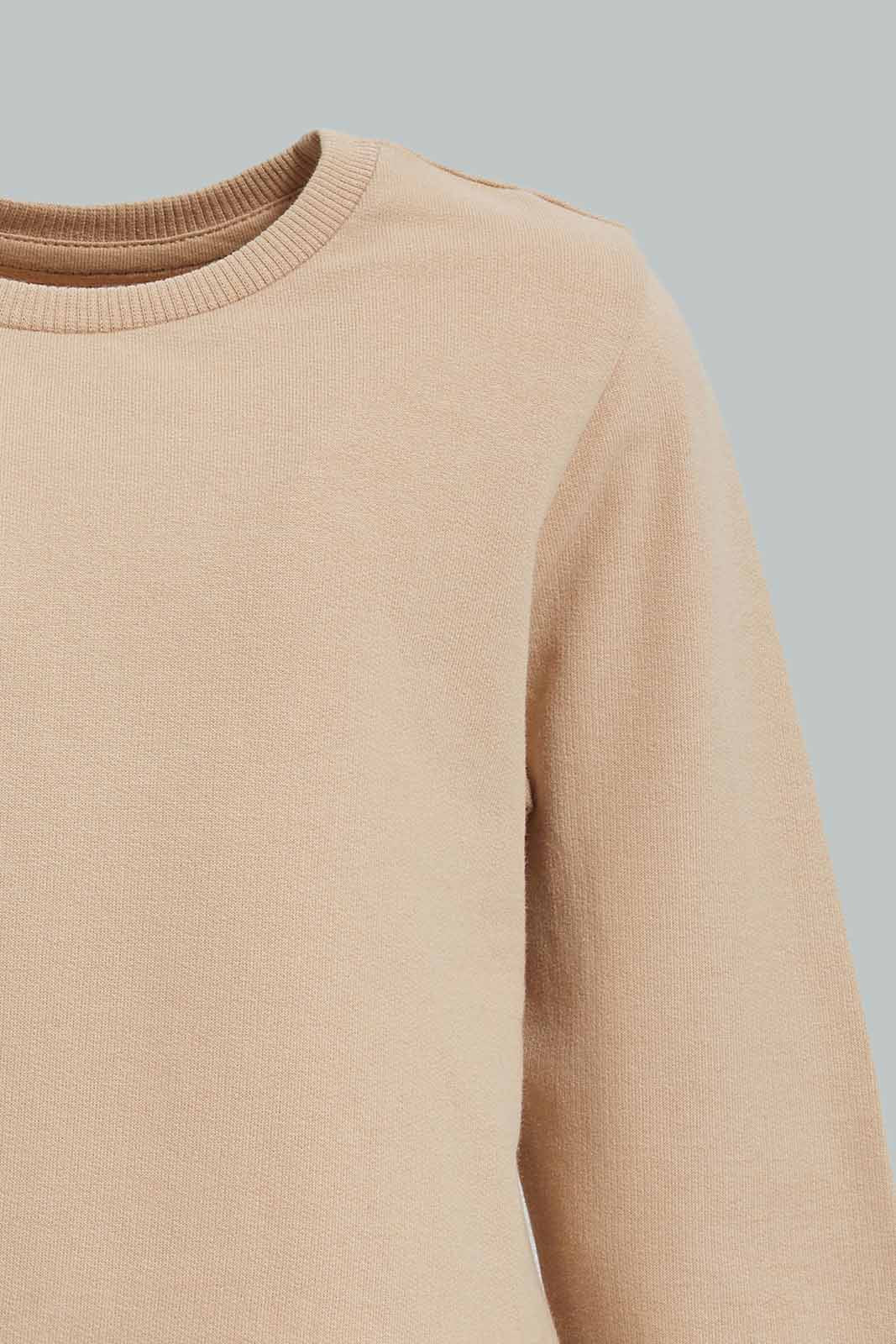 Redtag-Boys-Cream-And-Navy-2-Pack-Sweatshirts-Category:Sweatshirts,-Colour:Navy,-Deals:New-In,-Filter:Infant-Boys-(3-to-24-Mths),-INB-Sweatshirts,-New-In-INB-APL,-Non-Sale,-Section:Boys-(0-to-14Yrs),-W22B-Infant-Boys-3 to 24 Months
