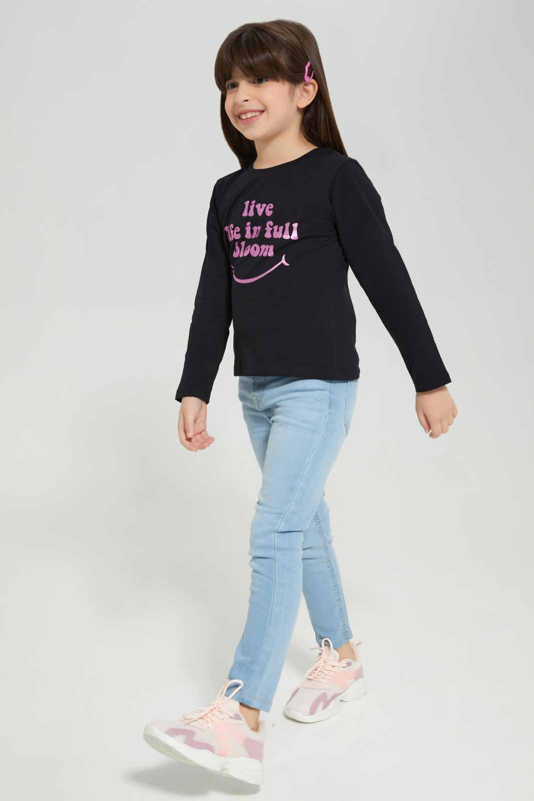 Redtag-Girls-Light-Wash-Skinny-Jeans-Category:Jeans,-Colour:Light-Wash,-Deals:New-In,-Filter:Girls-(2-to-8-Yrs),-GIR-Jeans,-New-In-GIR-APL,-Non-Sale,-Section:Girls-(0-to-14Yrs),-W22B-Girls-2 to 8 Years