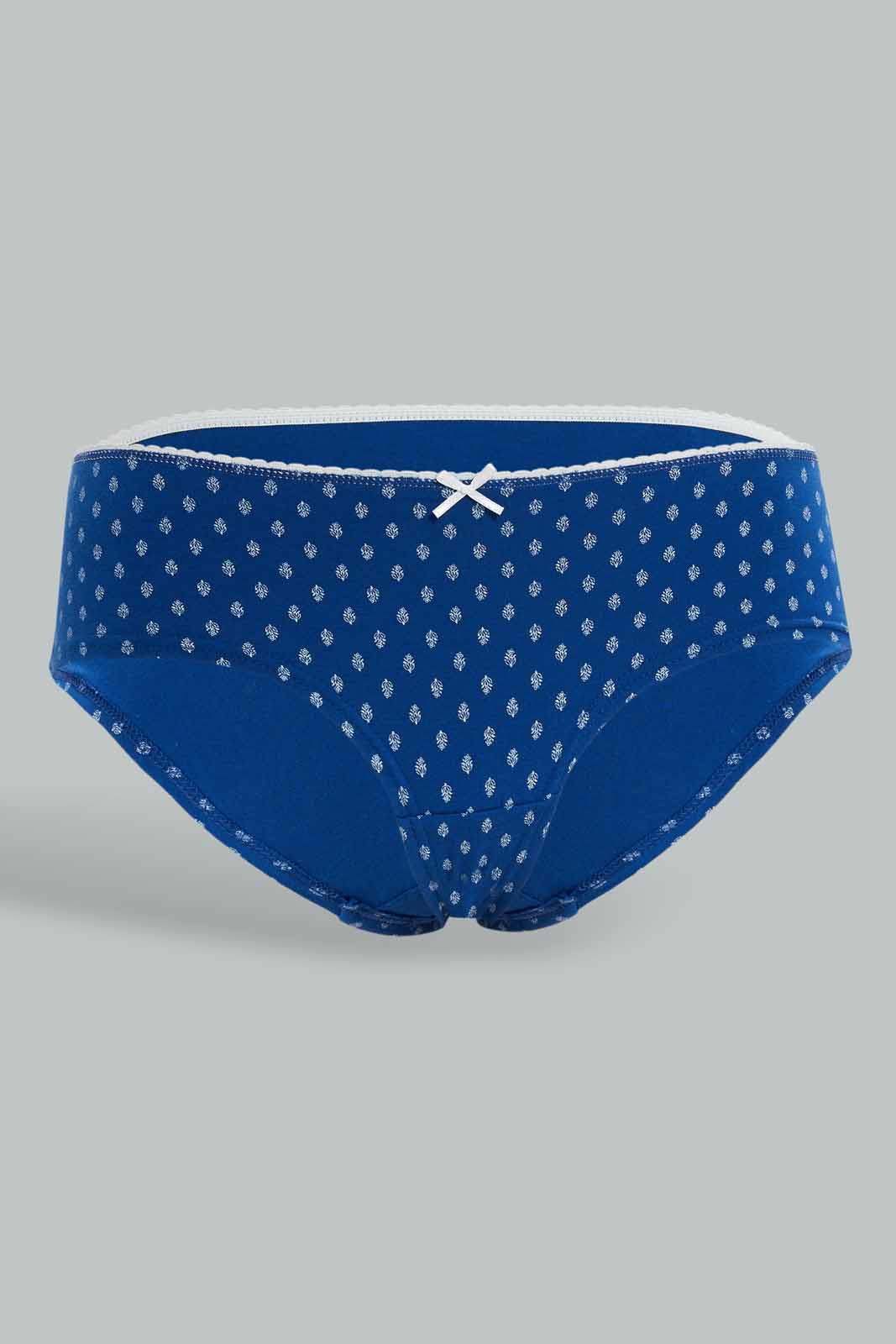 Redtag-Women-Assorted-Print/Plain-Boyleg-5-Pack-365,-Category:Briefs,-Colour:Assorted,-Deals:New-In,-Dept:Ladieswear,-Filter:Women's-Clothing,-New-In-Women-APL,-Non-Sale,-Section:Women,-Women-Briefs--