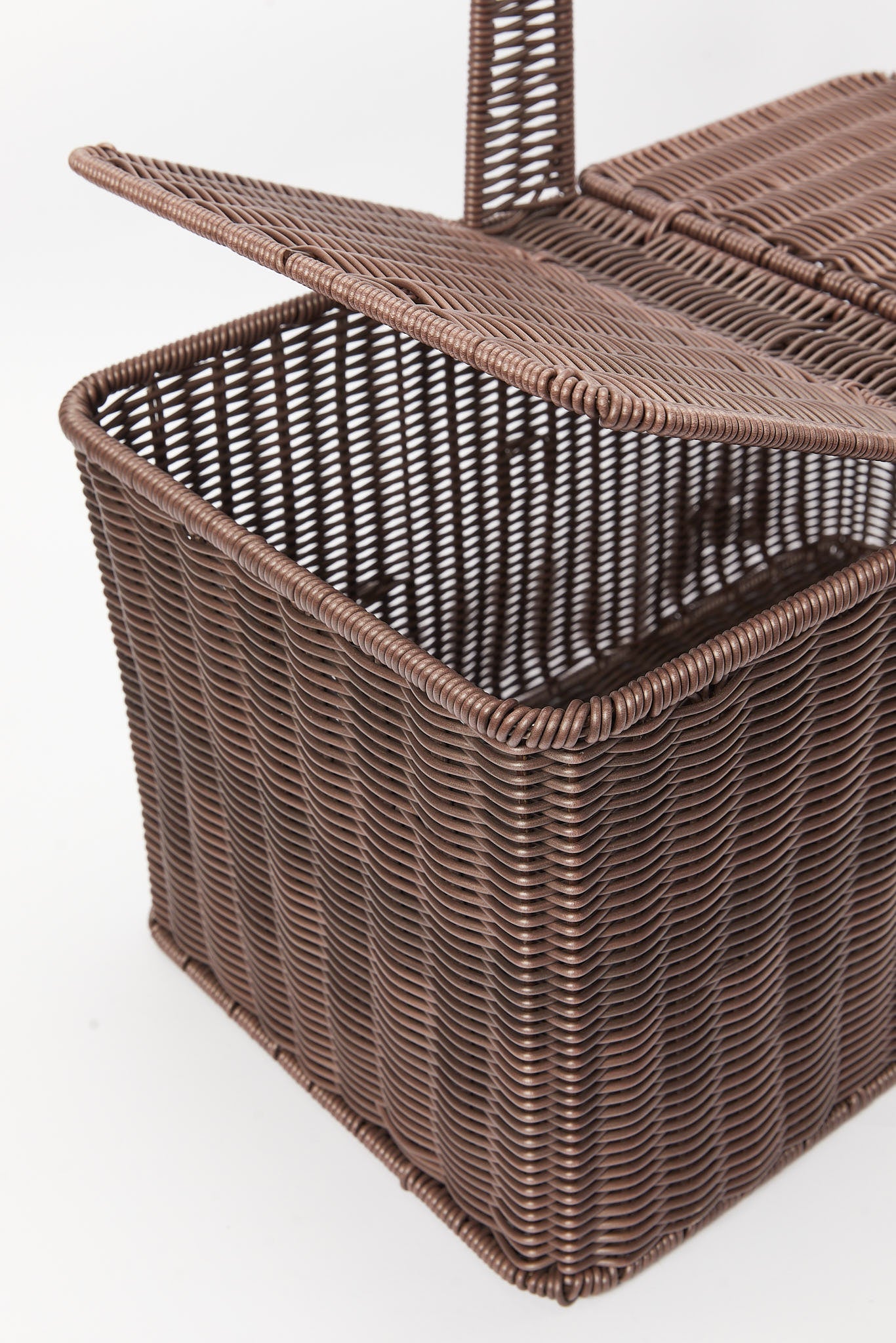 Redtag-Brown-Rectangle-Woven-Basket-With-Cover-&-Handles-(Without-Cloth-Fabric)-Category:Kitchen-Baskets,-Colour:Brown,-Deals:New-In,-Dept:Home,-Filter:Home-Dining,-HMW-DIN-Kitchen-Accessories,-New-In-HMW-DIN,-Non-Sale,-S23A,-Section:Homewares-Home-Dining-