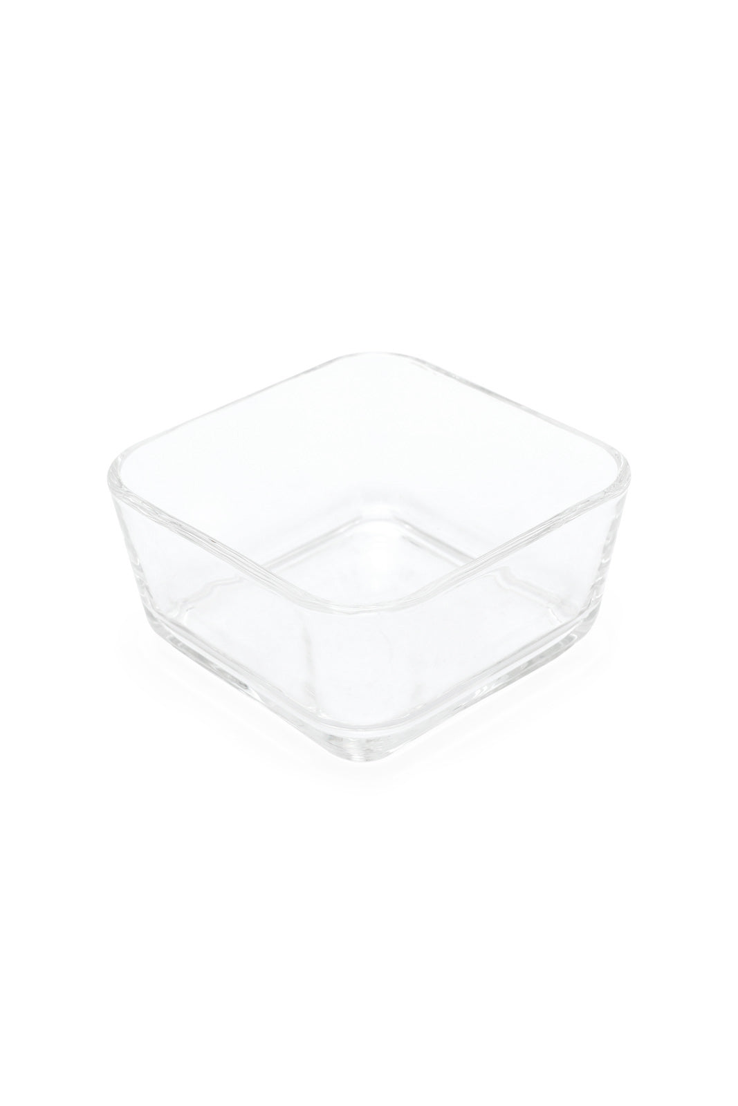 Redtag-Clear-Glass-Square-Bowl-With-Wooden-Tray-(4-Piece)-Category:Bowls,-Colour:White,-Deals:New-In,-Dept:Home,-Filter:Home-Dining,-HMW-DIN-Serveware,-New-In-HMW-DIN,-Non-Sale,-S23A,-Section:Homewares-Home-Dining-