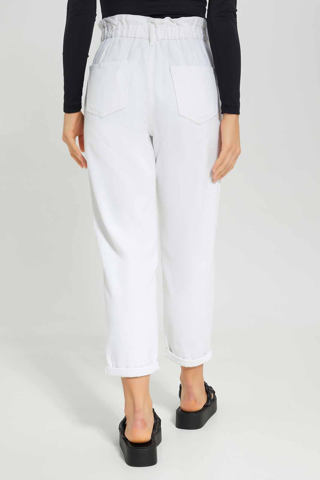 Redtag-Women-White-Wash-Baggy-Fit-Jeans-Category:Jeans,-Colour:White,-Deals:New-In,-Dept:Ladieswear,-Filter:Women's-Clothing,-FIT-WALL-(FTW),-New-In-Women-APL,-Non-Sale,-Section:Women,-W22B,-Women-Jeans-Women's-