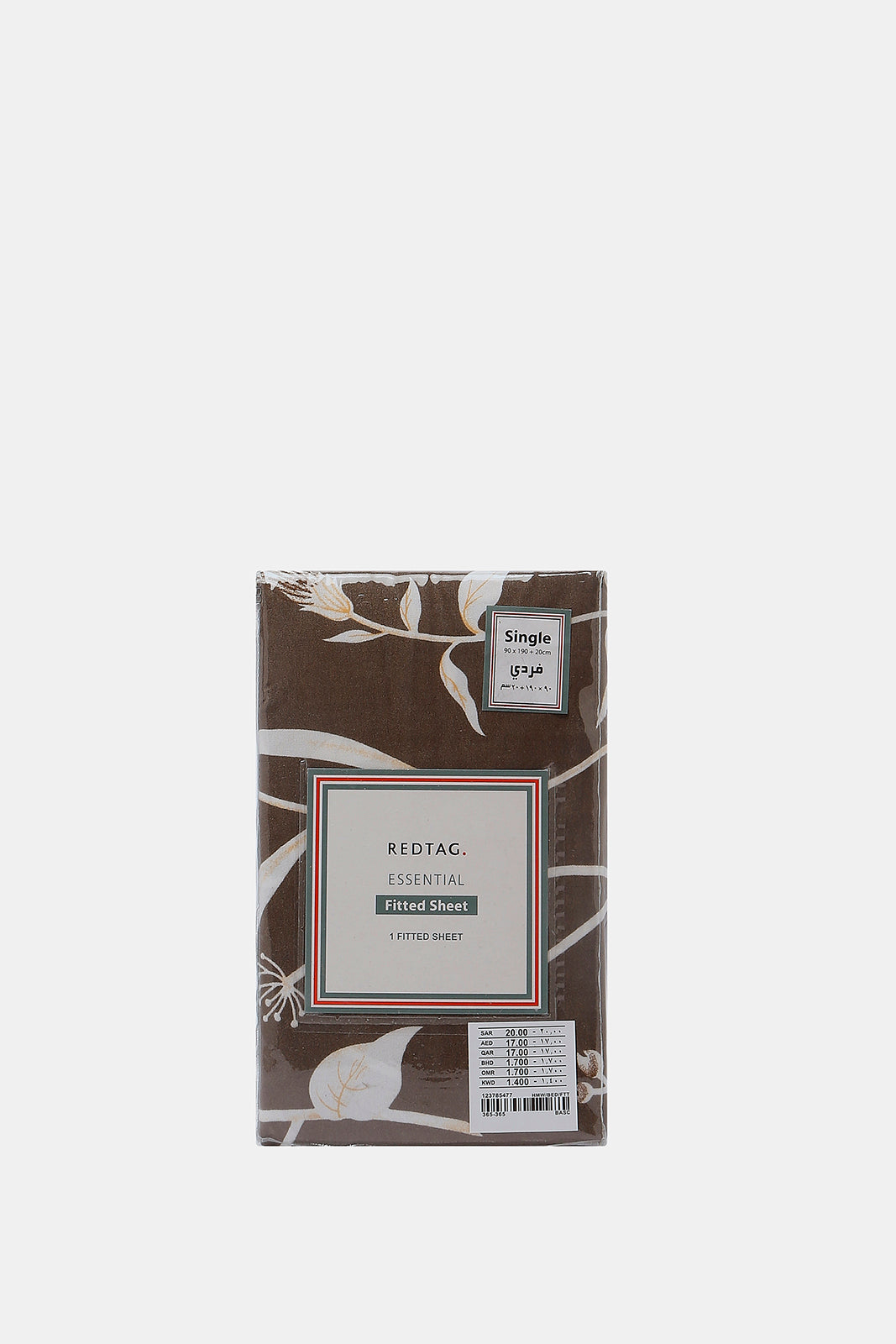 Redtag-Brown-Printed-Fitted-Sheet-(Single-Size)-365,-Category:Fitted-Sheets,-Colour:Assorted,-Deals:New-In,-Dept:Home,-Filter:Home-Bedroom,-HMW-BED-Fitted-Sheets,-New-In-HMW-BED,-Non-Sale,-Section:Homewares-Home-Bedroom-