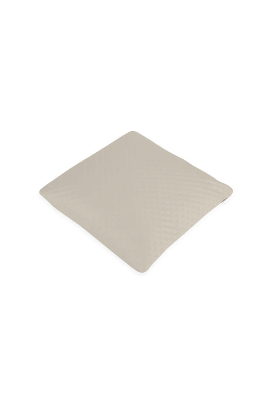 Redtag-Beige-Dotted-Plain-Velvet-Cushion-Category:Cushions,-Colour:Beige,-Deals:New-In,-Dept:Home,-Filter:Home-Bedroom,-HMW-BED-Cushions,-New-In-HMW-BED,-Non-Sale,-S23A,-Section:Homewares-Home-Bedroom-
