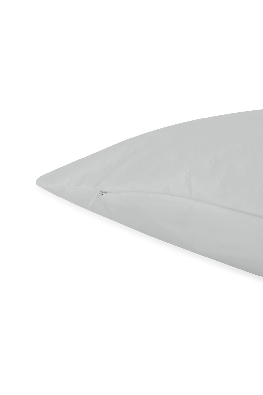 Redtag-Grey-Dotted-Plain-Velvet-Cushion-Category:Cushions,-Colour:Grey,-Deals:New-In,-Dept:Home,-Filter:Home-Bedroom,-HMW-BED-Cushions,-New-In-HMW-BED,-Non-Sale,-S23A,-Section:Homewares-Home-Bedroom-