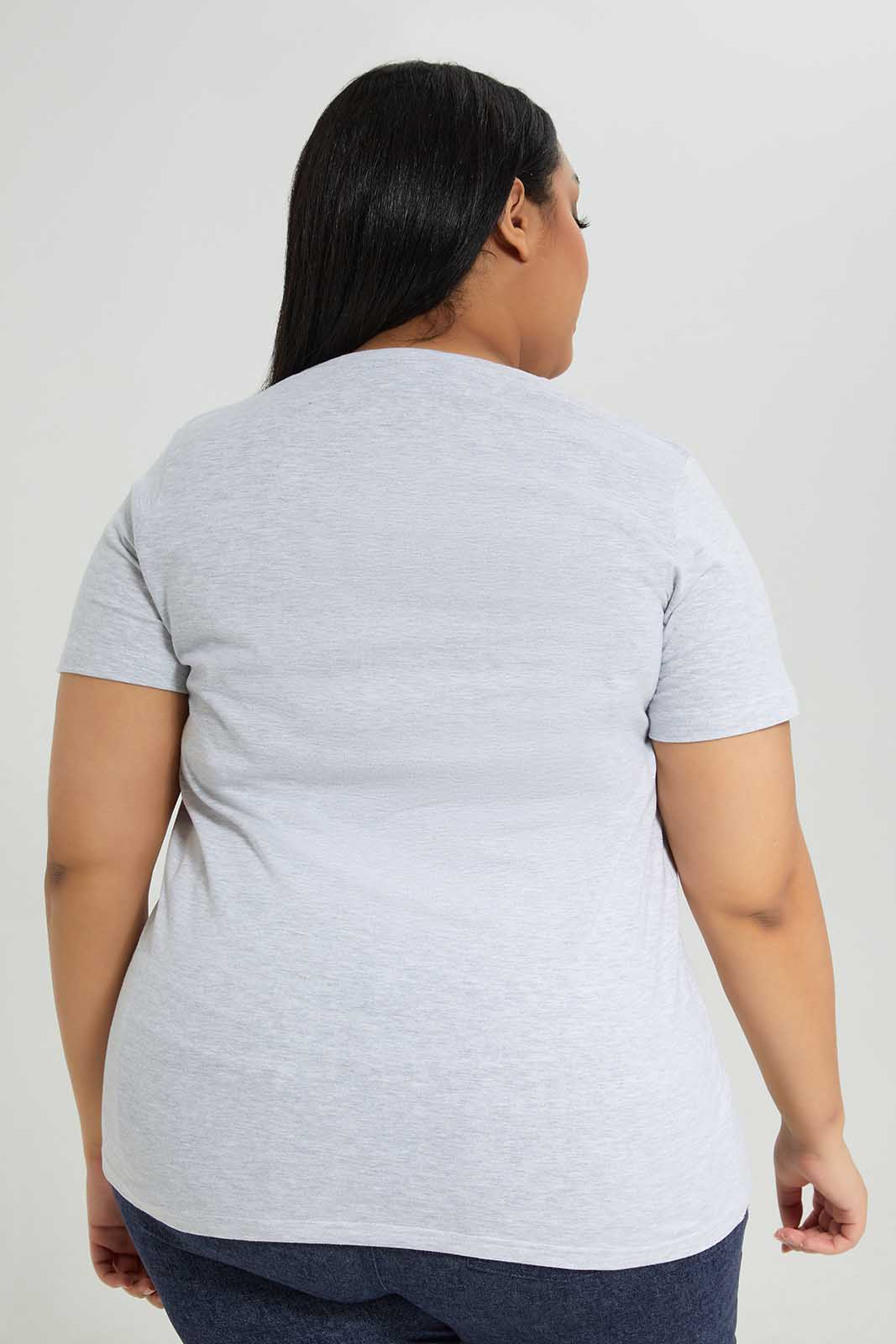 Redtag-Women-Pale-Grey-Crew-Neck-Graphic-T-Shirt-Category:T-Shirts,-Colour:Grey,-Deals:New-In,-Filter:Plus-Size,-LDP-T-Shirts,-New-In-LDP-APL,-Non-Sale,-Section:Women,-TBL,-W22B-Women's-
