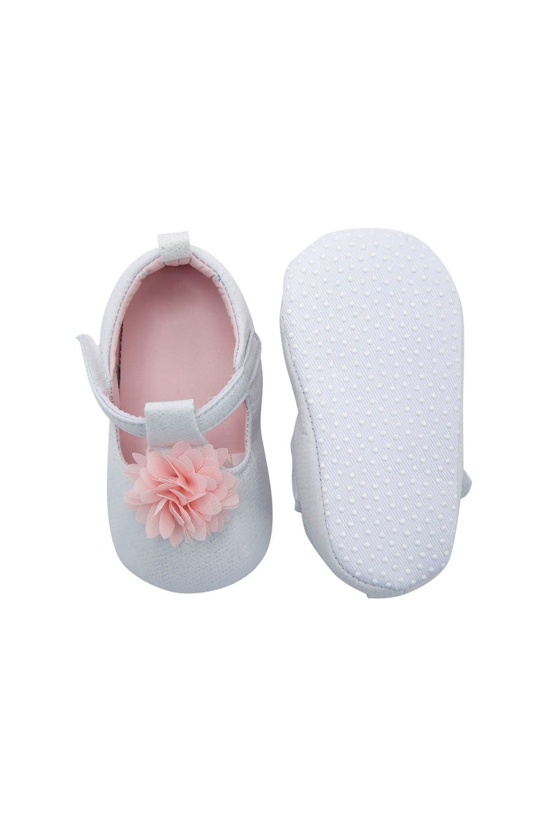 Redtag-White-Pram-Shoe-(Repeat-Style)-Category:Shoes,-Colour:White,-Deals:New-In,-Dept:New-Born,-Filter:Baby-Footwear-(0-to-18-Mths),-NBF-Shoes,-New-In-NBF-FOO,-Non-Sale,-Section:Boys-(0-to-14Yrs),-W22B-Baby-0 to 18 Months