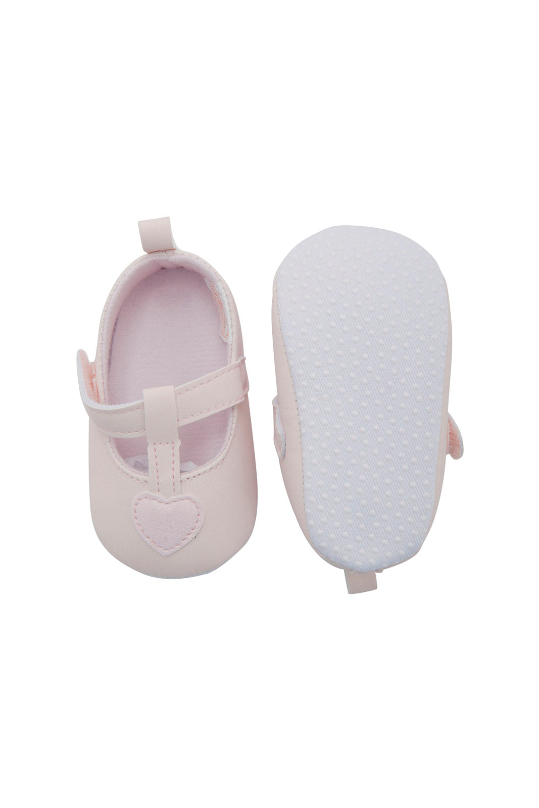 Redtag-Pink-Pram-Shoe-Category:Shoes,-Colour:Pink,-Deals:New-In,-Dept:New-Born,-Filter:Baby-Footwear-(0-to-18-Mths),-NBF-Shoes,-New-In-NBF-FOO,-Non-Sale,-Section:Boys-(0-to-14Yrs),-W22B-Baby-0 to 18 Months
