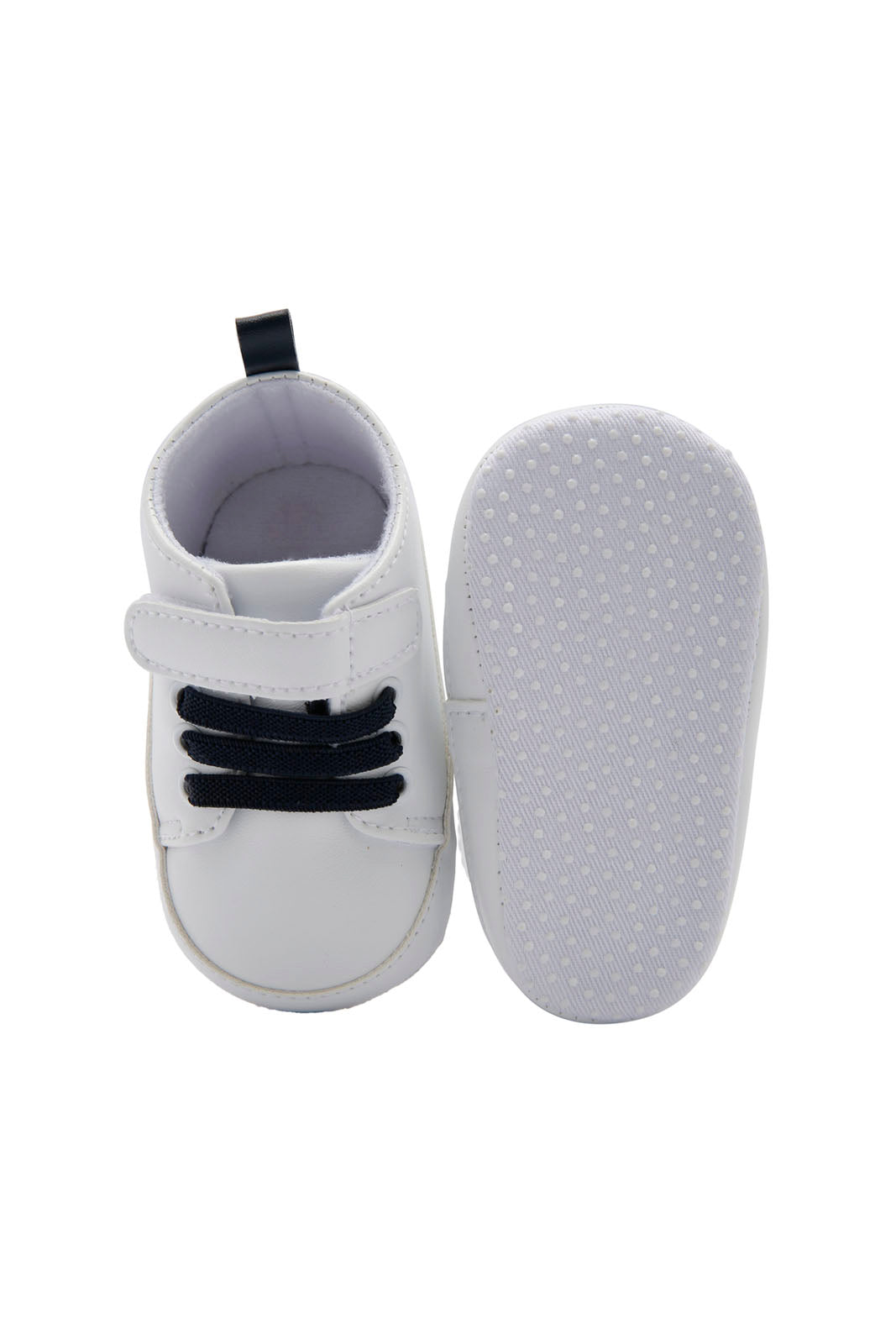 Redtag-White-Pram-Shoe-(Repeat-Style)-Category:Shoes,-Colour:White,-Deals:New-In,-Dept:New-Born,-Filter:Baby-Footwear-(0-to-18-Mths),-NBF-Shoes,-New-In-NBF-FOO,-Non-Sale,-Section:Boys-(0-to-14Yrs),-W22B-Baby-0 to 18 Months