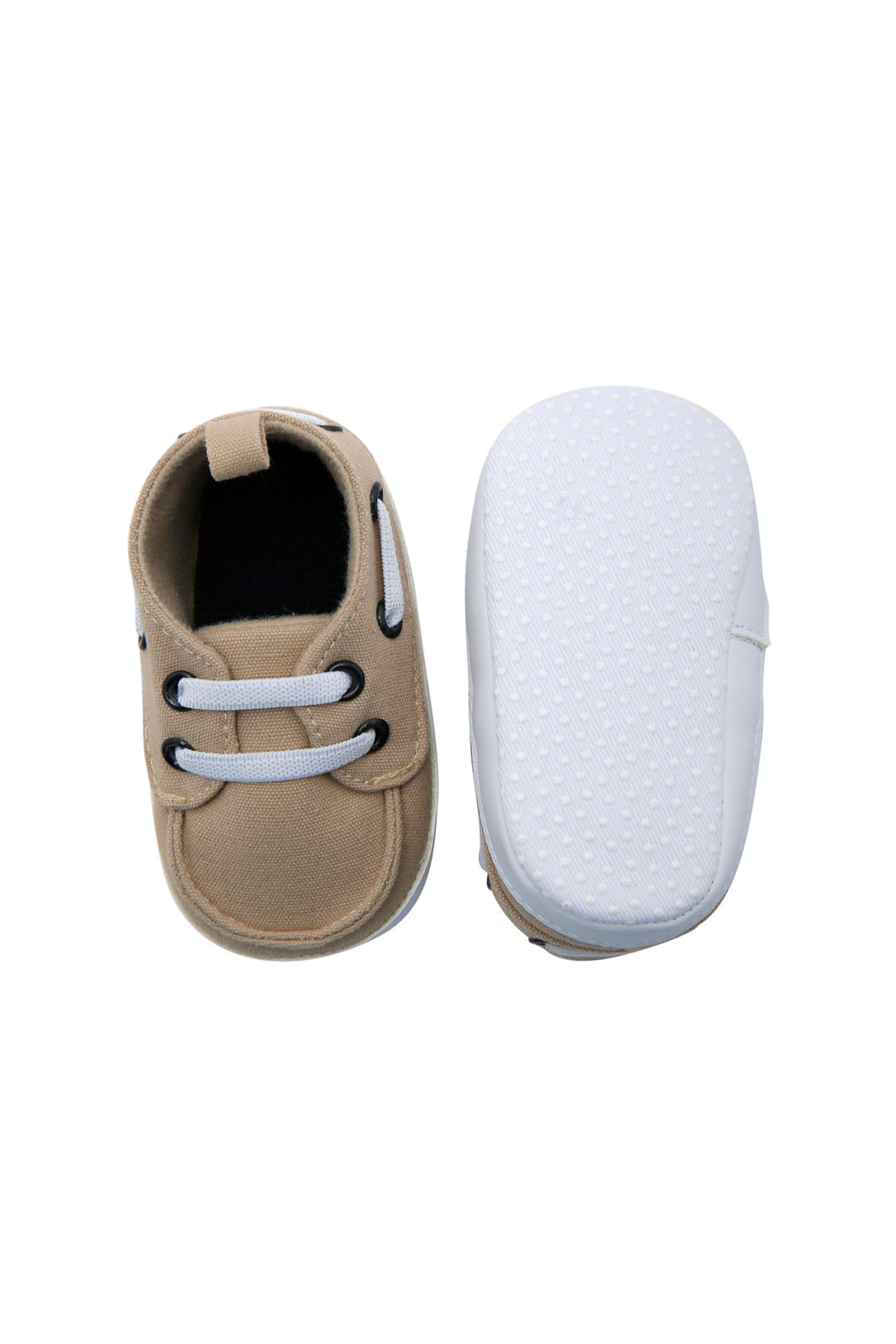 Redtag-Beige-Pram-Shoe-Category:Shoes,-Colour:Beige,-Deals:New-In,-Dept:New-Born,-Filter:Baby-Footwear-(0-to-18-Mths),-NBF-Shoes,-New-In-NBF-FOO,-Non-Sale,-Section:Boys-(0-to-14Yrs),-W22B-Baby-0 to 18 Months