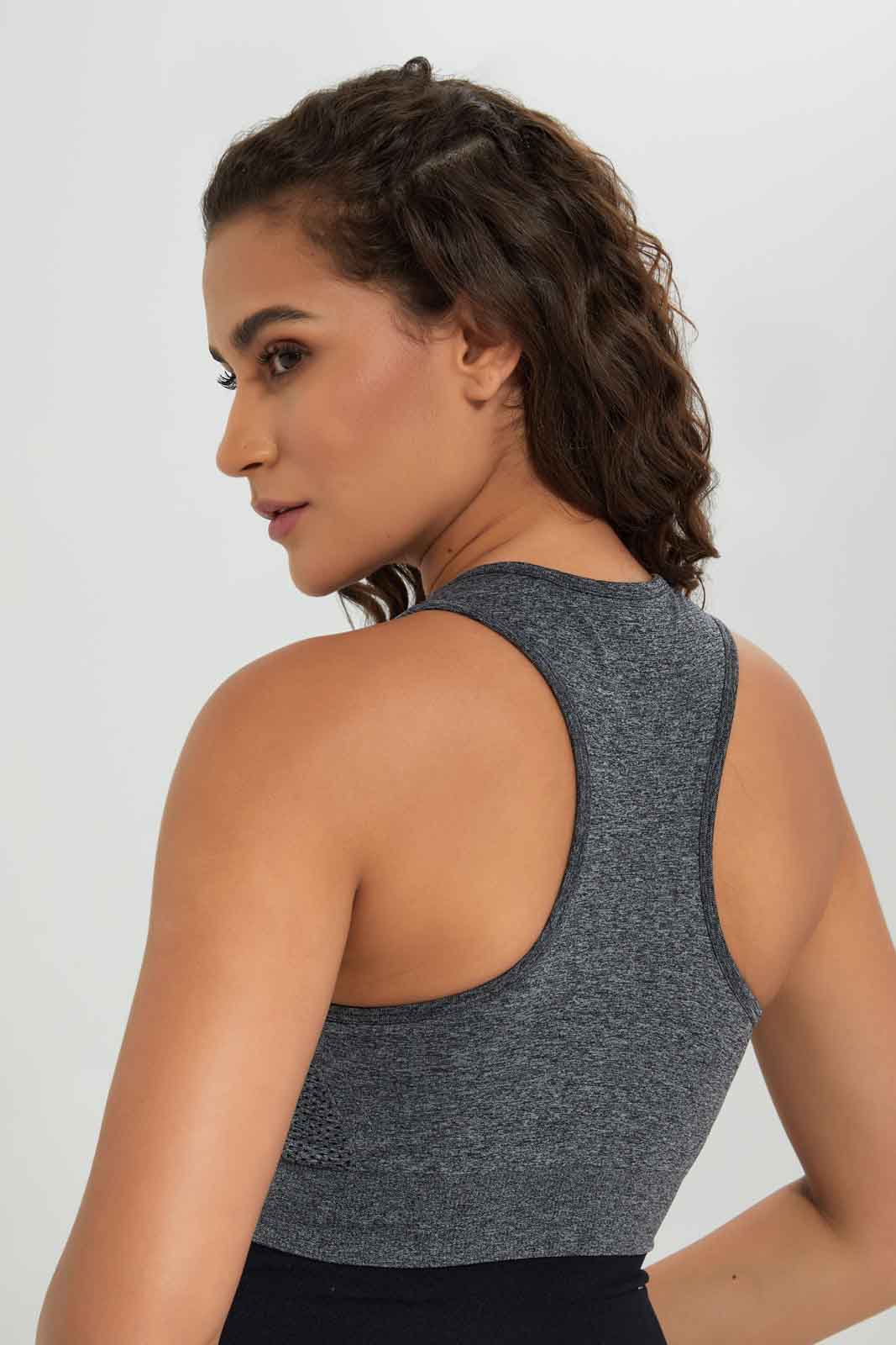 Redtag-Women-Sports-Bra-Category:T-Shirts,-Colour:Grey,-Deals:New-In,-Filter:Women's-Clothing,-New-In-Women-APL,-Non-Sale,-Section:Women,-W22B,-Women-T-Shirts-Women's-