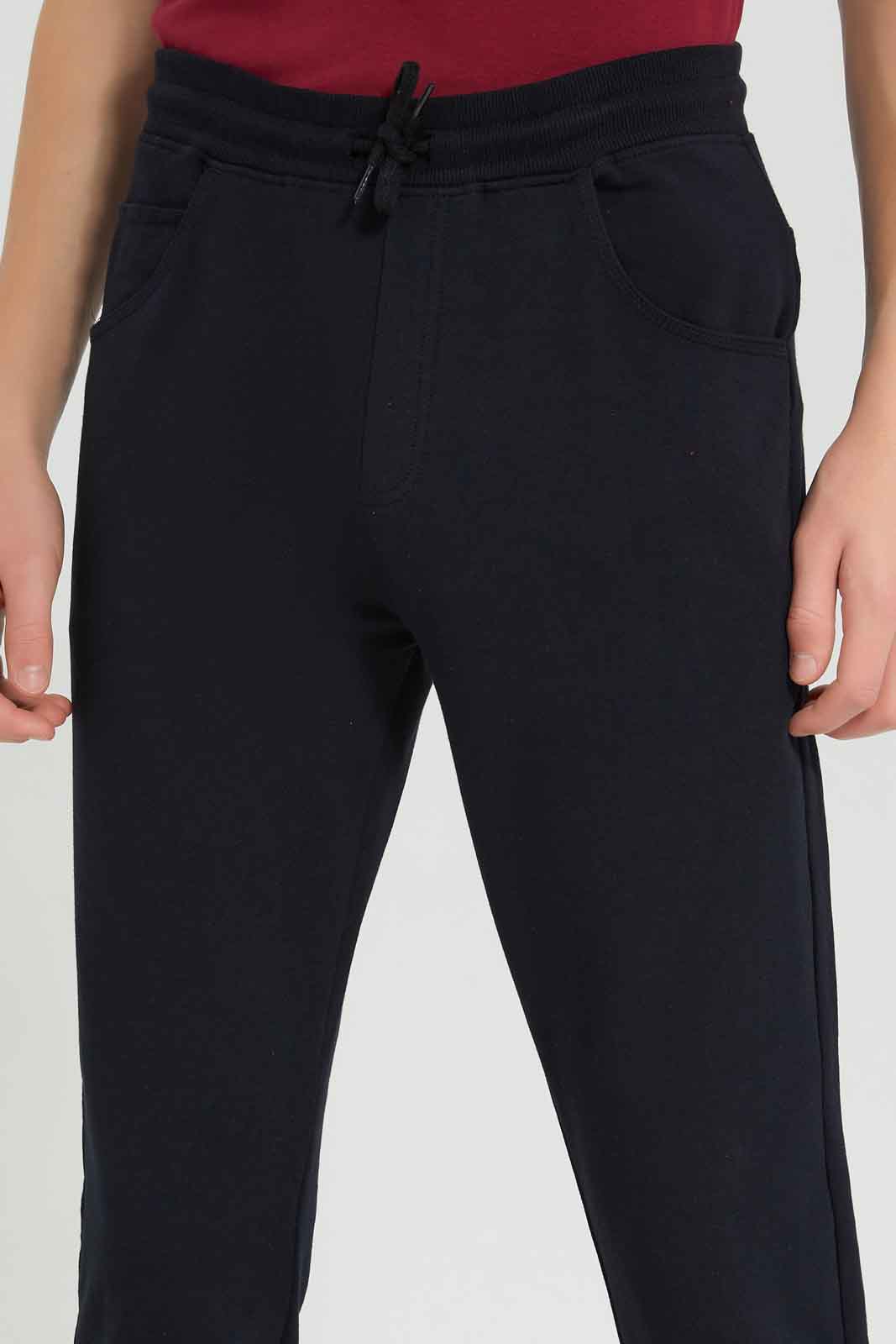 Redtag-Boys-Black-Stretch-Active-Pants-BSR-Joggers,-Category:Joggers,-Colour:Black,-Deals:New-In,-Dept:Boys,-Filter:Senior-Boys-(8-to-14-Yrs),-New-In-BSR-APL,-Non-Sale,-Section:Boys-(0-to-14Yrs),-VLM,-W22B-Senior-Boys-9 to 14 Years