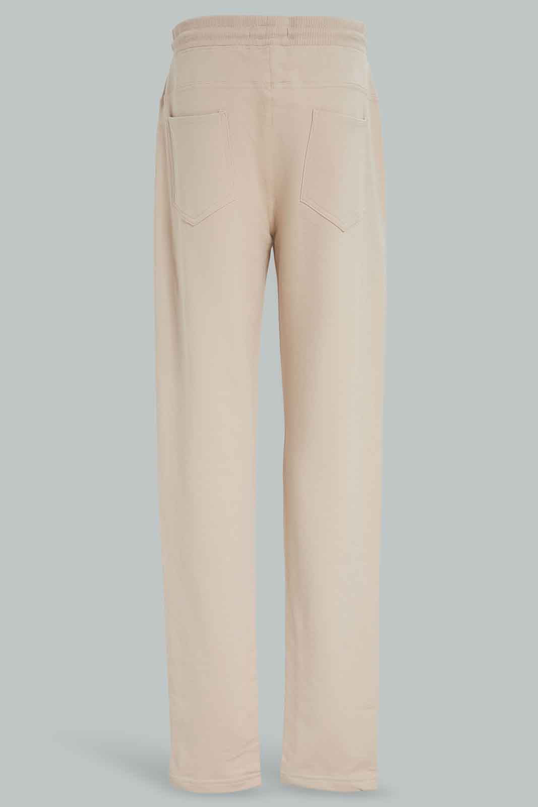 Redtag-Boys-Beige-Stretch-Active-Pants-BSR-Joggers,-Category:Joggers,-Colour:Beige,-Deals:New-In,-Dept:Boys,-Filter:Senior-Boys-(8-to-14-Yrs),-New-In-BSR-APL,-Non-Sale,-Section:Boys-(0-to-14Yrs),-VLM,-W22B-Senior-Boys-9 to 14 Years