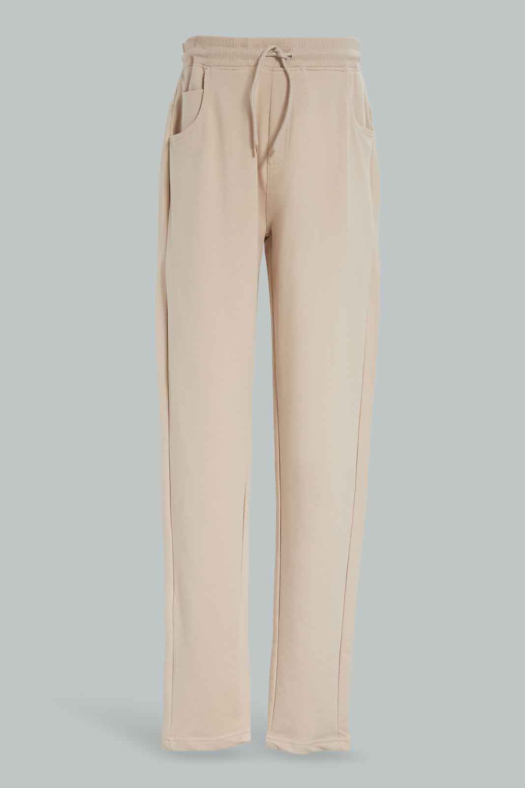 Redtag-Boys-Beige-Stretch-Active-Pants-BSR-Joggers,-Category:Joggers,-Colour:Beige,-Deals:New-In,-Dept:Boys,-Filter:Senior-Boys-(8-to-14-Yrs),-New-In-BSR-APL,-Non-Sale,-Section:Boys-(0-to-14Yrs),-VLM,-W22B-Senior-Boys-9 to 14 Years