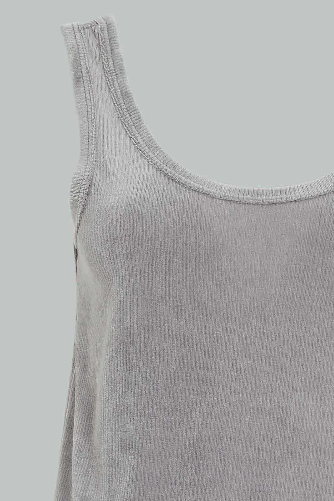 Redtag-Women-Grey-Velour-Cami-Set-Category:Cami-Sets,-Colour:Grey,-Deals:New-In,-Dept:Ladieswear,-Filter:Women's-Clothing,-New-In-Women-APL,-Non-Sale,-Section:Women,-W22A,-Women-Cami-Sets--