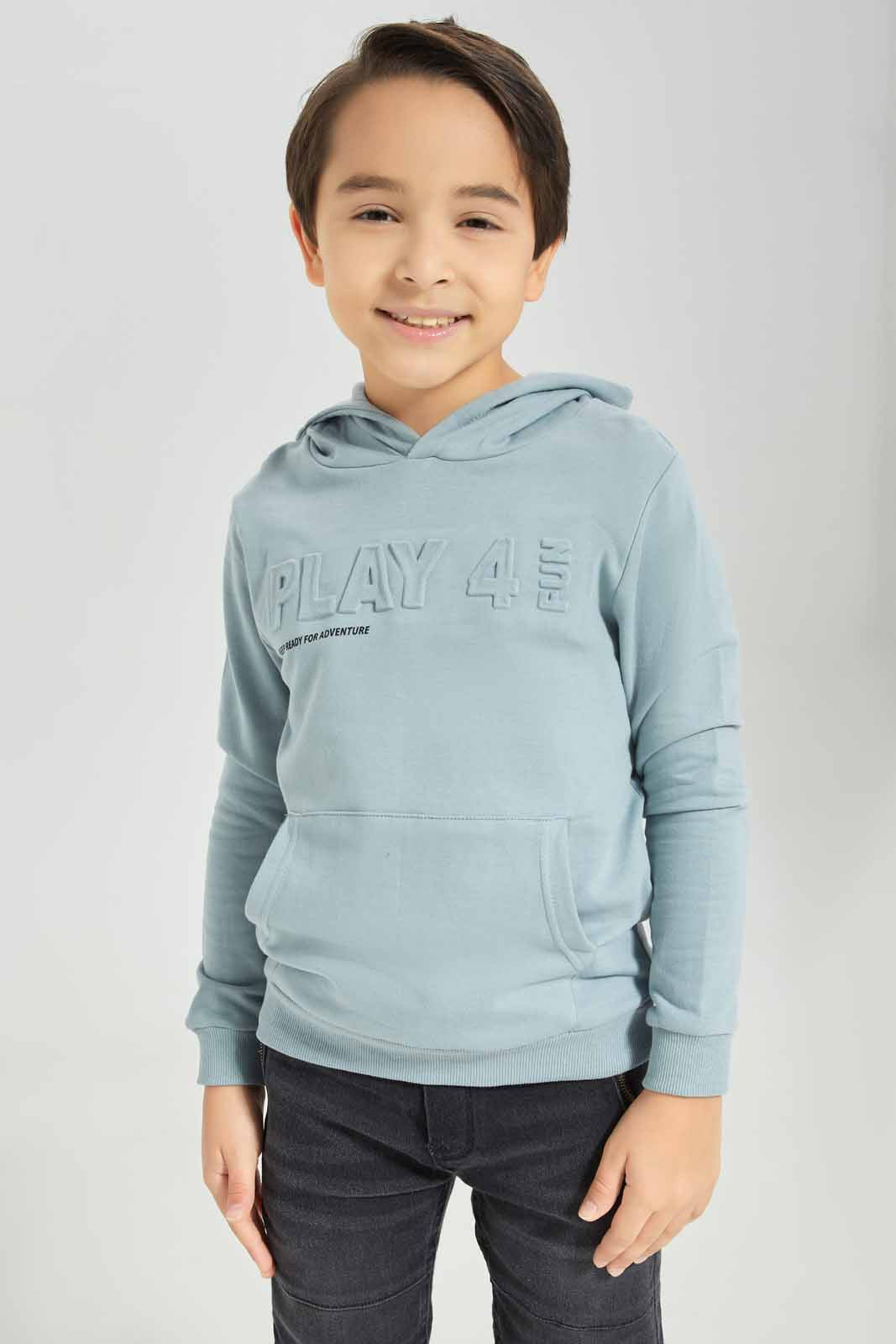 Redtag-Boys-Blue-Embosed-Hooded-Sweatshirt-BOY-Sweatshirts,-Category:Sweatshirts,-Colour:Blue,-Deals:New-In,-Dept:Boys,-Filter:Boys-(2-to-8-Yrs),-New-In-BOY-APL,-Non-Sale,-Section:Boys-(0-to-14Yrs),-W22B-Boys-2 to 8 Years