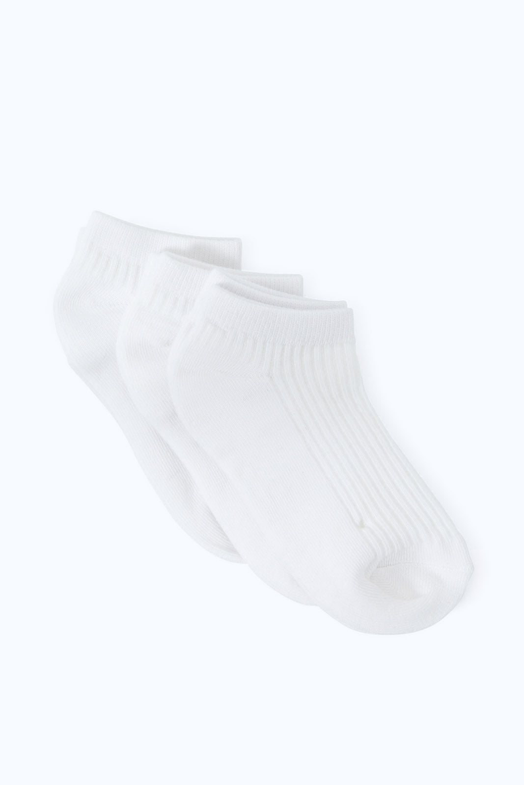 Redtag-Girls-3-Pk-Plain-White-Rib-Knitting-Effect-2FOR37,-365,-Category:Socks,-Colour:Assorted,-Deals:2-FOR-37,-Deals:New-In,-Dept:Girls,-Filter:Girls-(2-to-8-Yrs),-GIR-Socks,-New-In-GIR-APL,-Non-Sale,-Section:Girls-(0-to-14Yrs)-Girls-2 to 8 Years