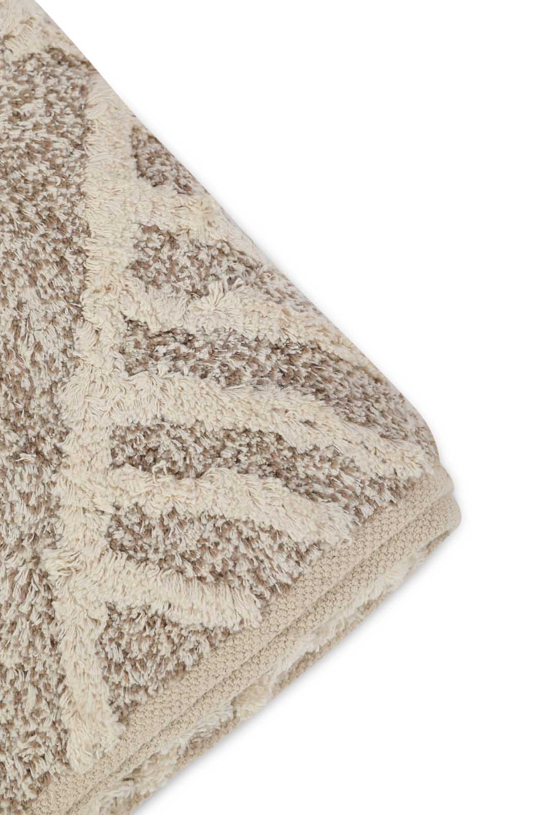 Redtag-Beige-Handwoven-Cotton-Boho-Floorrunner-Category:Rugs,-Colour:Beige,-Deals:New-In,-Dept:Home,-Filter:Home-Decor,-HMW-HOM-Rugs-&-Door-Mats,-New-In-HMW-HOM,-Non-Sale,-Section:Homewares,-W22B-Home-Decor-