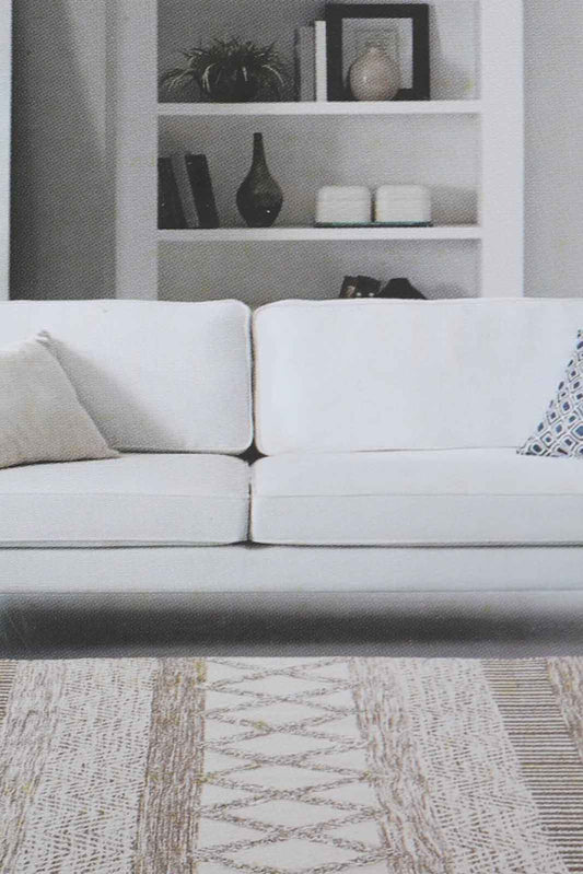 Redtag-Cream-Boho-Geometric-Woven-Rug-Category:Rugs,-Colour:Cream,-Deals:New-In,-Dept:Home,-Filter:Home-Decor,-HMW-HOM-Rugs-&-Door-Mats,-New-In-HMW-HOM,-Non-Sale,-S23A,-Section:Homewares-Home-Decor-